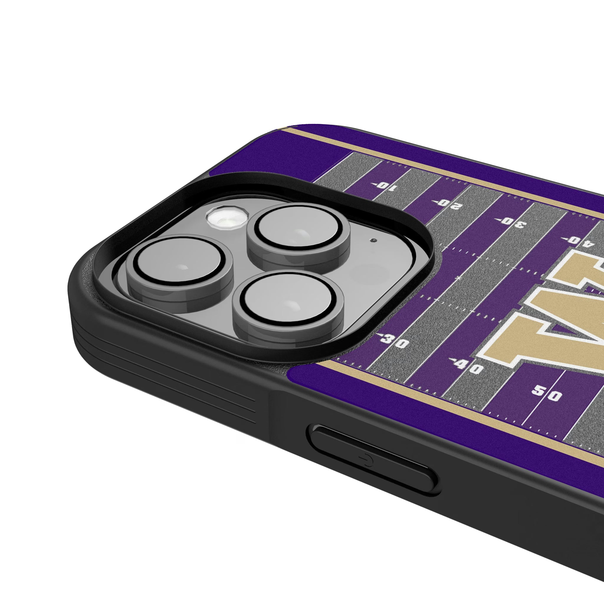 University of Washington Huskies Field iPhone Bump Phone Case for Apple iPhone - Detail