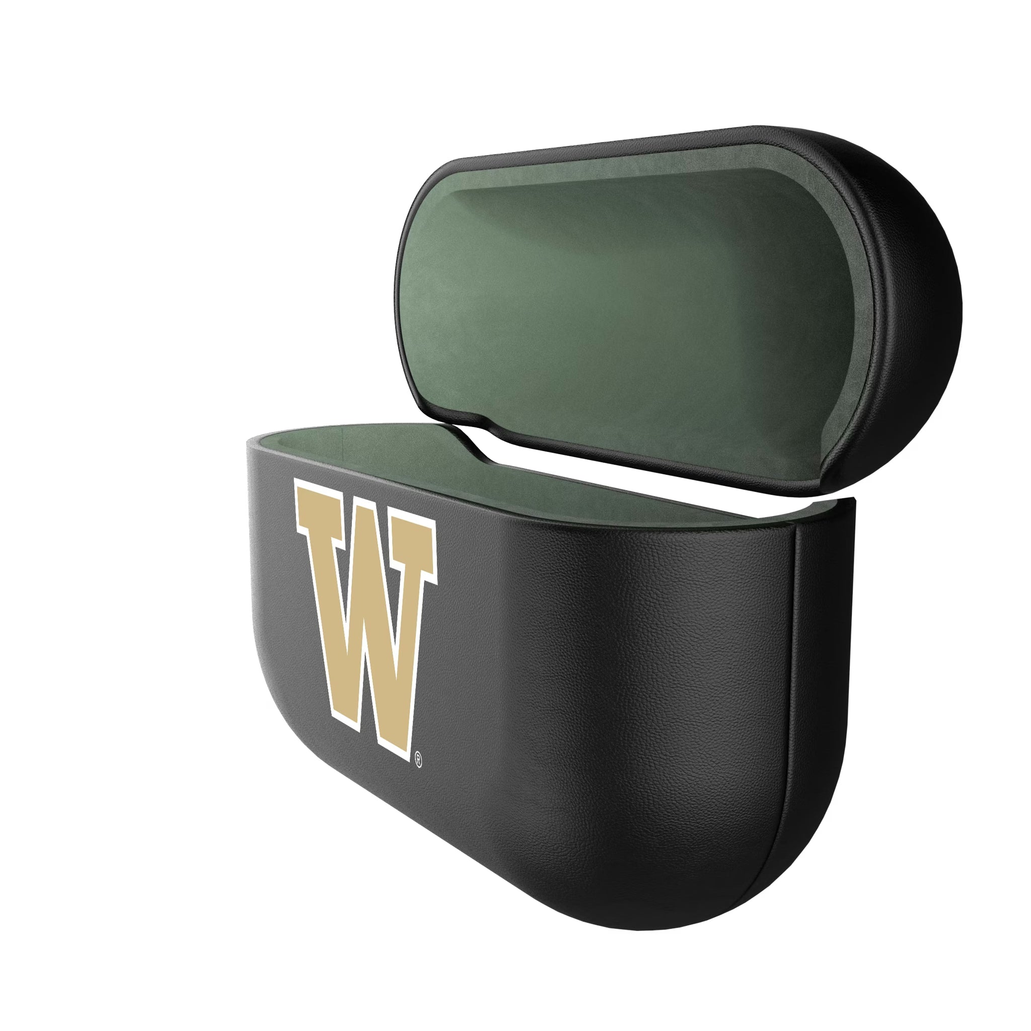 University of Washington Huskies Insignia AirPods AirPod Case Cover - Isometric View#Device_AirPods Pro 1st Gen