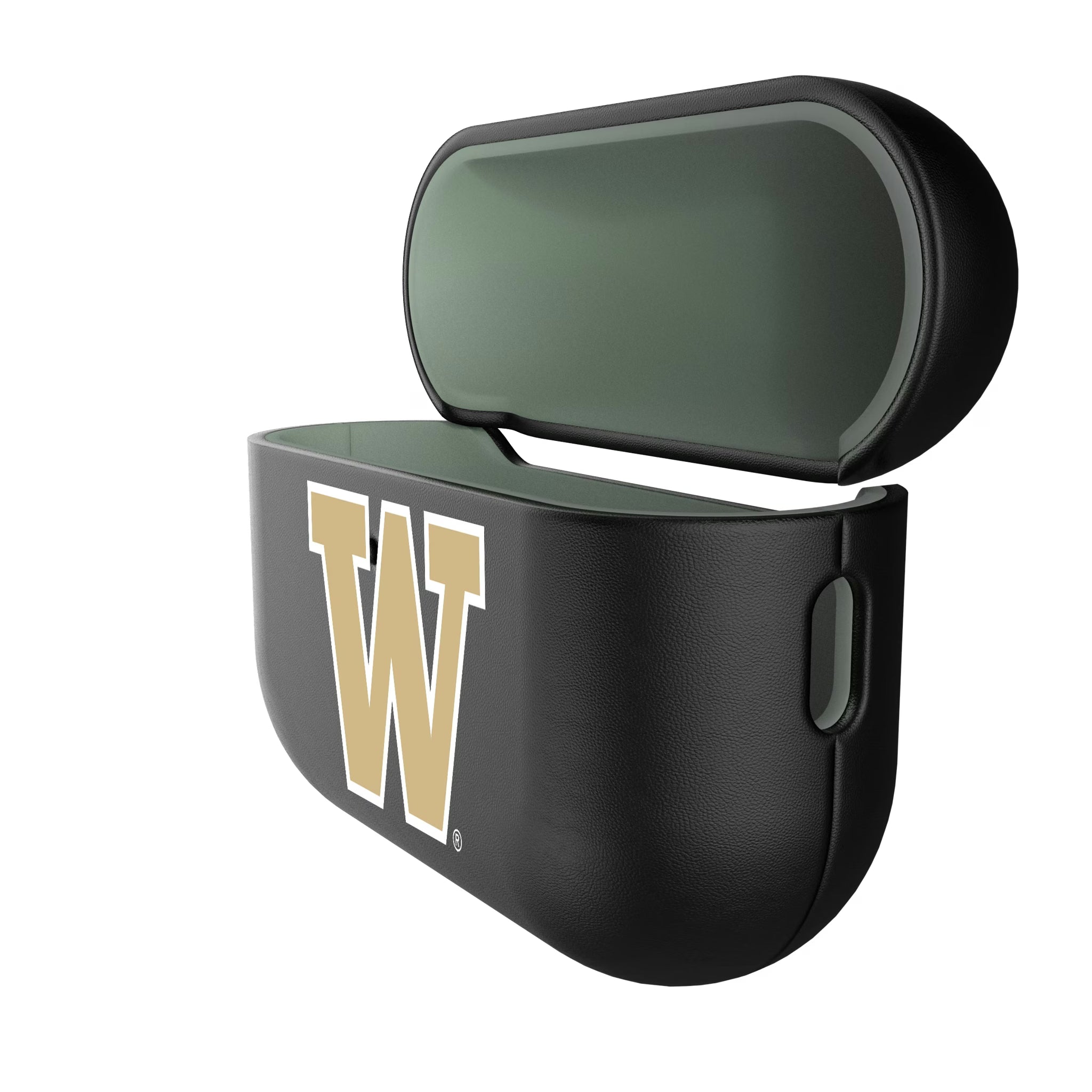 University of Washington Huskies Insignia AirPods AirPod Case Cover - Isometric View#Device_AirPods Pro 3