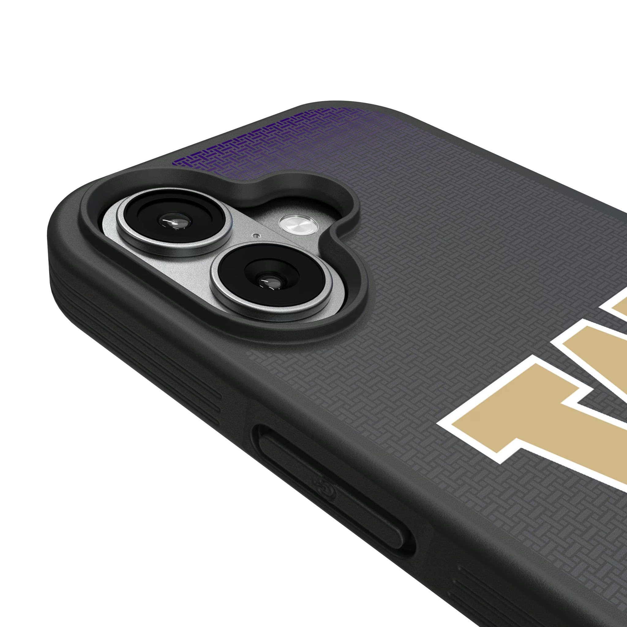 University of Washington Huskies Linen iPhone Bump Phone Case for Apple iPhone - Detail#Device_iPhone 17