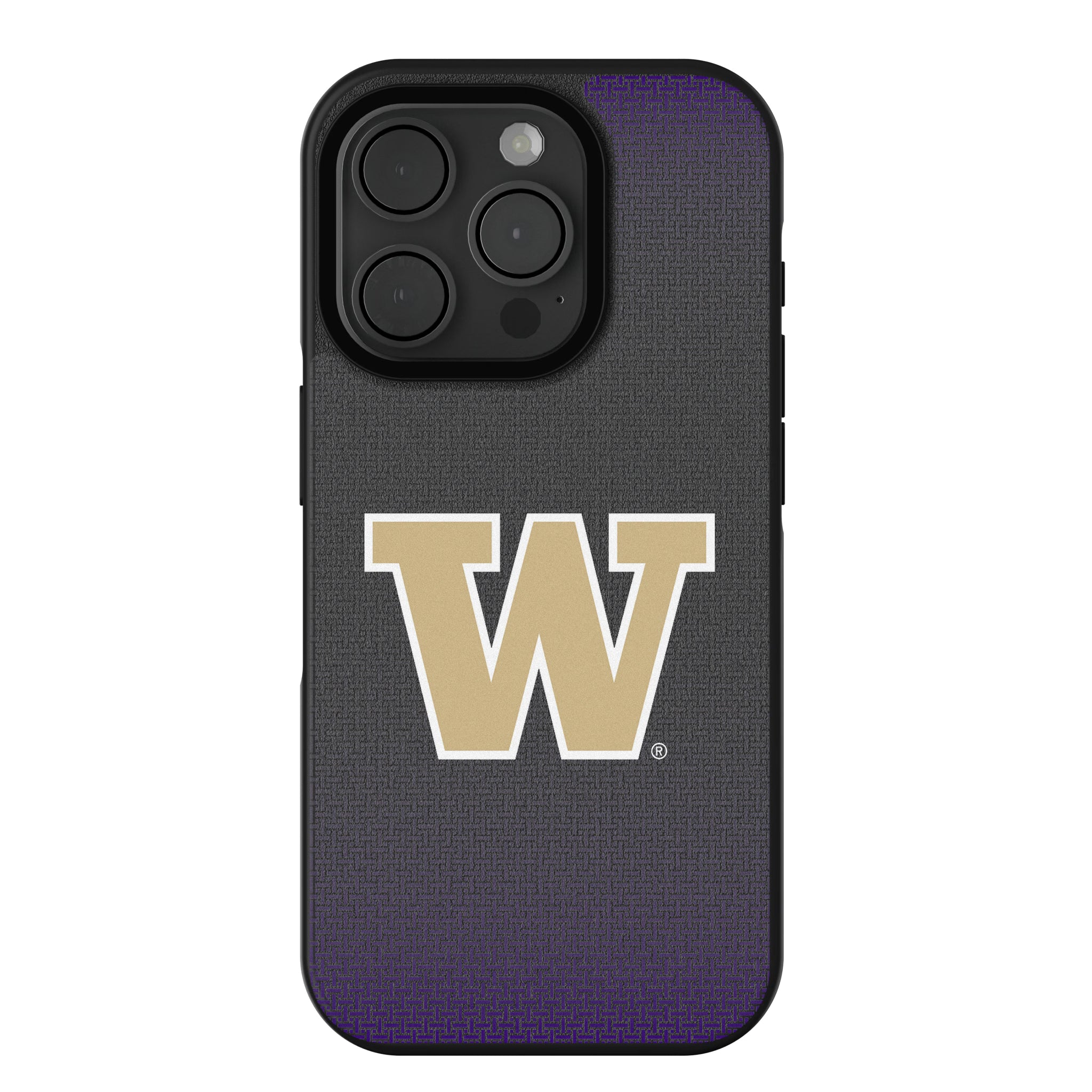 University of Washington Huskies Linen iPhone Bump Phone Case for Apple iPhone