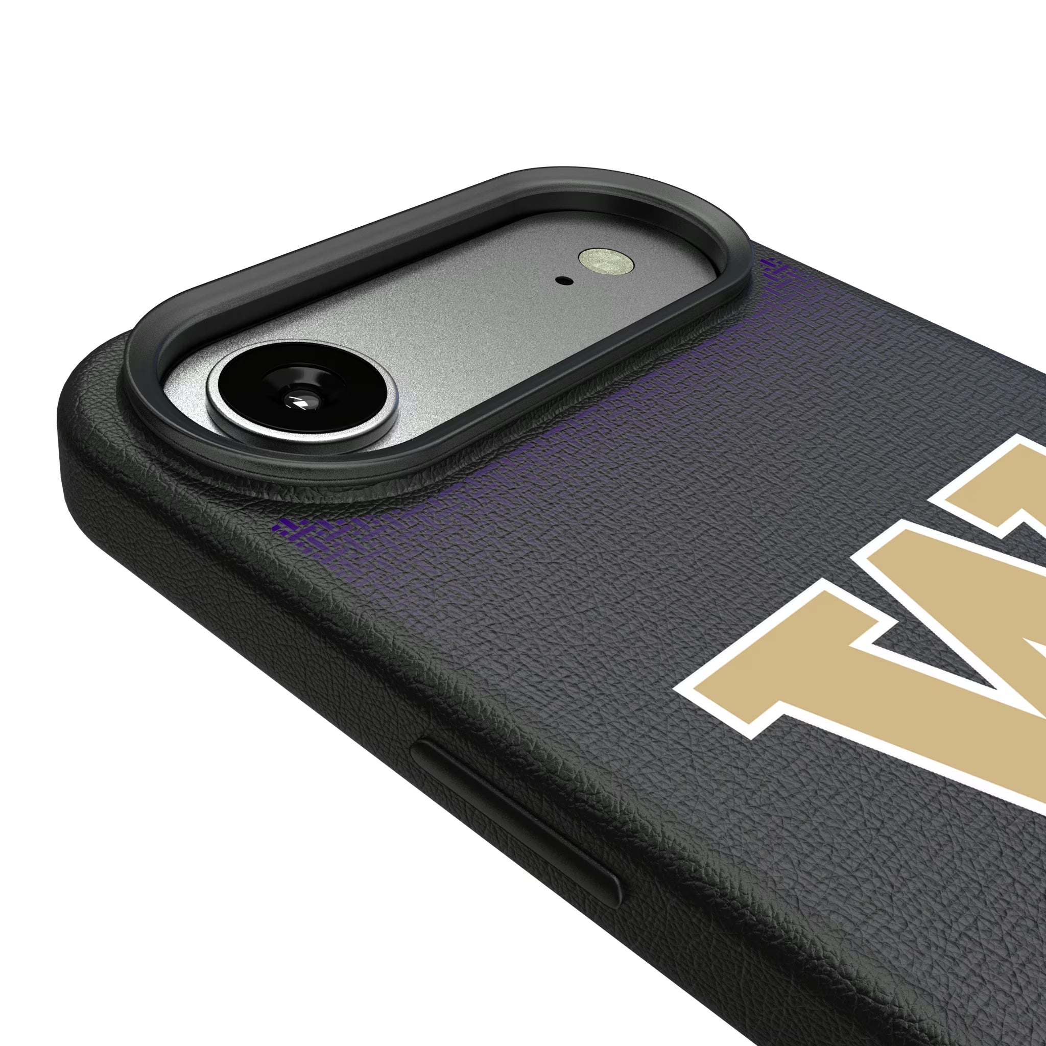 University of Washington Huskies Linen iPhone MagSafe Compatible Phone Case for Apple iPhone - Detail#Device_iPhone Air