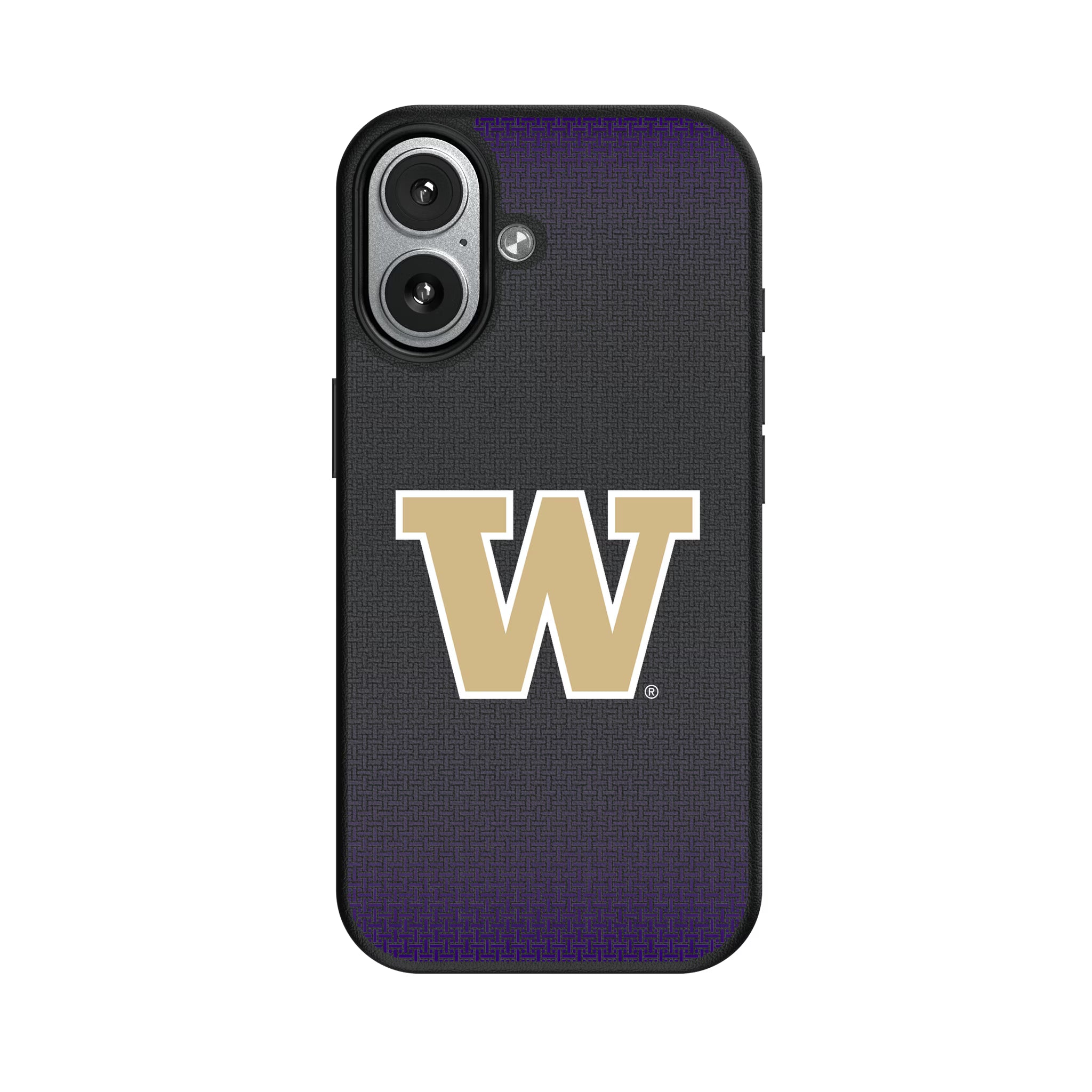 University of Washington Huskies Linen iPhone MagSafe Compatible Phone Case for Apple iPhone#Device_iPhone 17