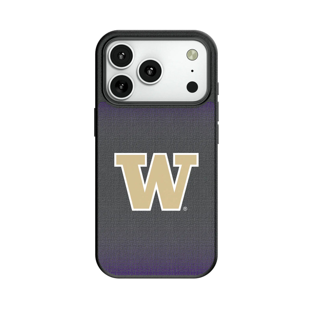 University of Washington Huskies Linen MagSafe Compatible Phone Case for Apple iPhone