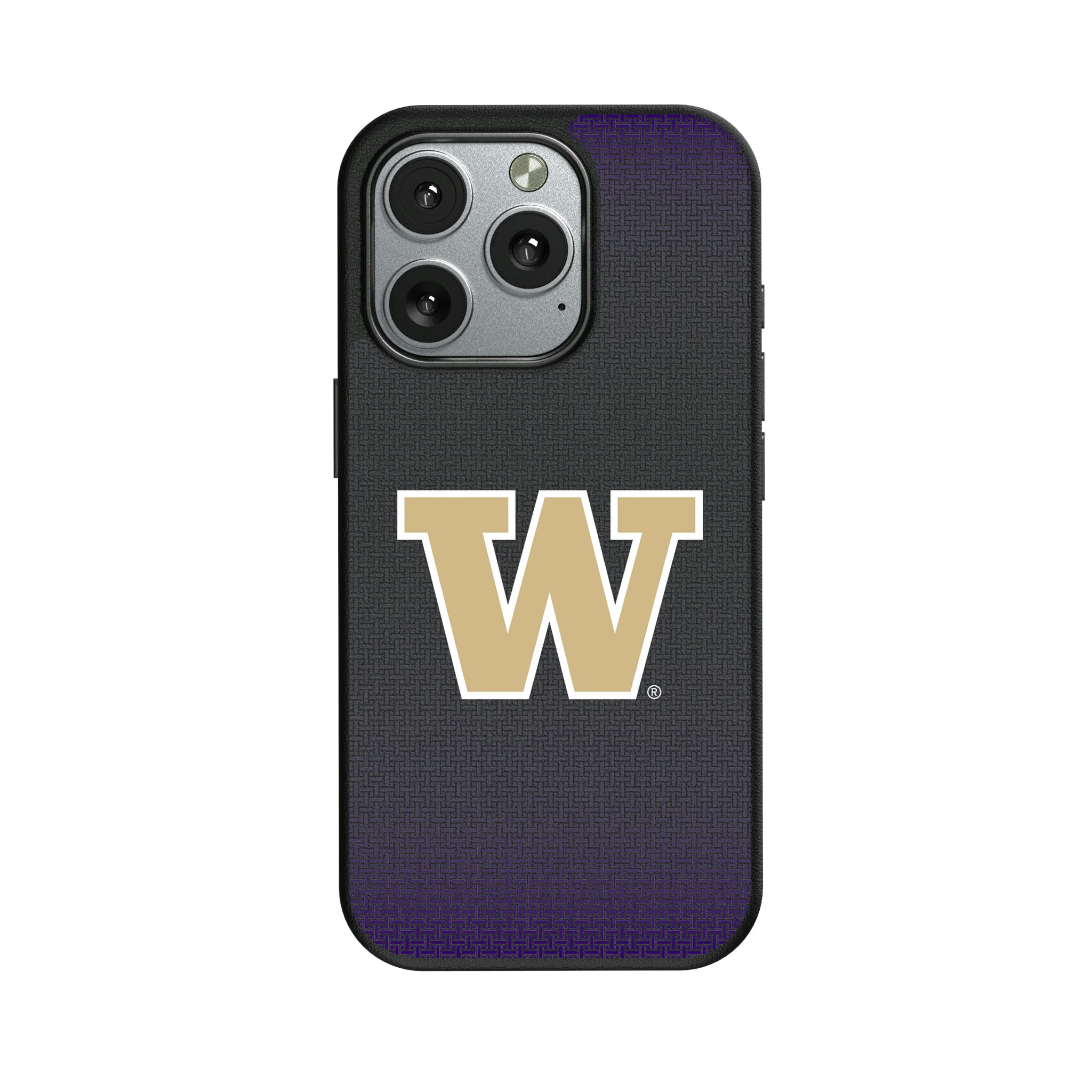 University of Washington Huskies Linen iPhone MagSafe Compatible Phone Case for Apple iPhone