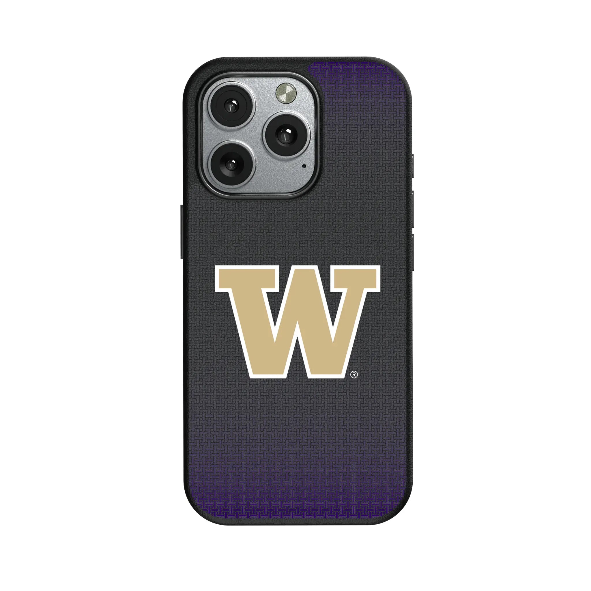 University of Washington Huskies Linen iPhone MagSafe Compatible Phone Case for Apple iPhone