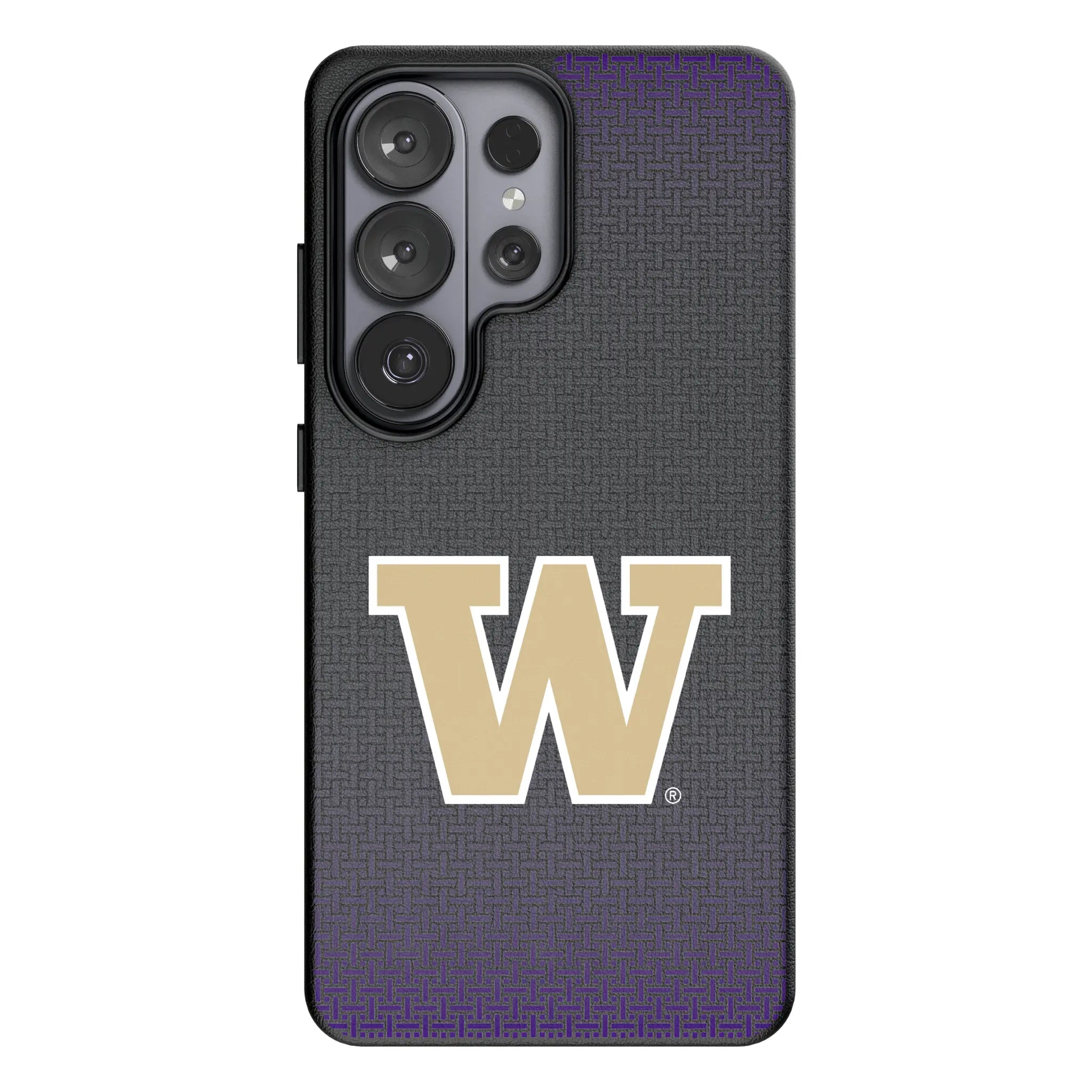 University of Washington Huskies Linen Galaxy MagSafe Compatible Phone Case for Samsung Galaxy#Device_Galaxy S26 Ultra