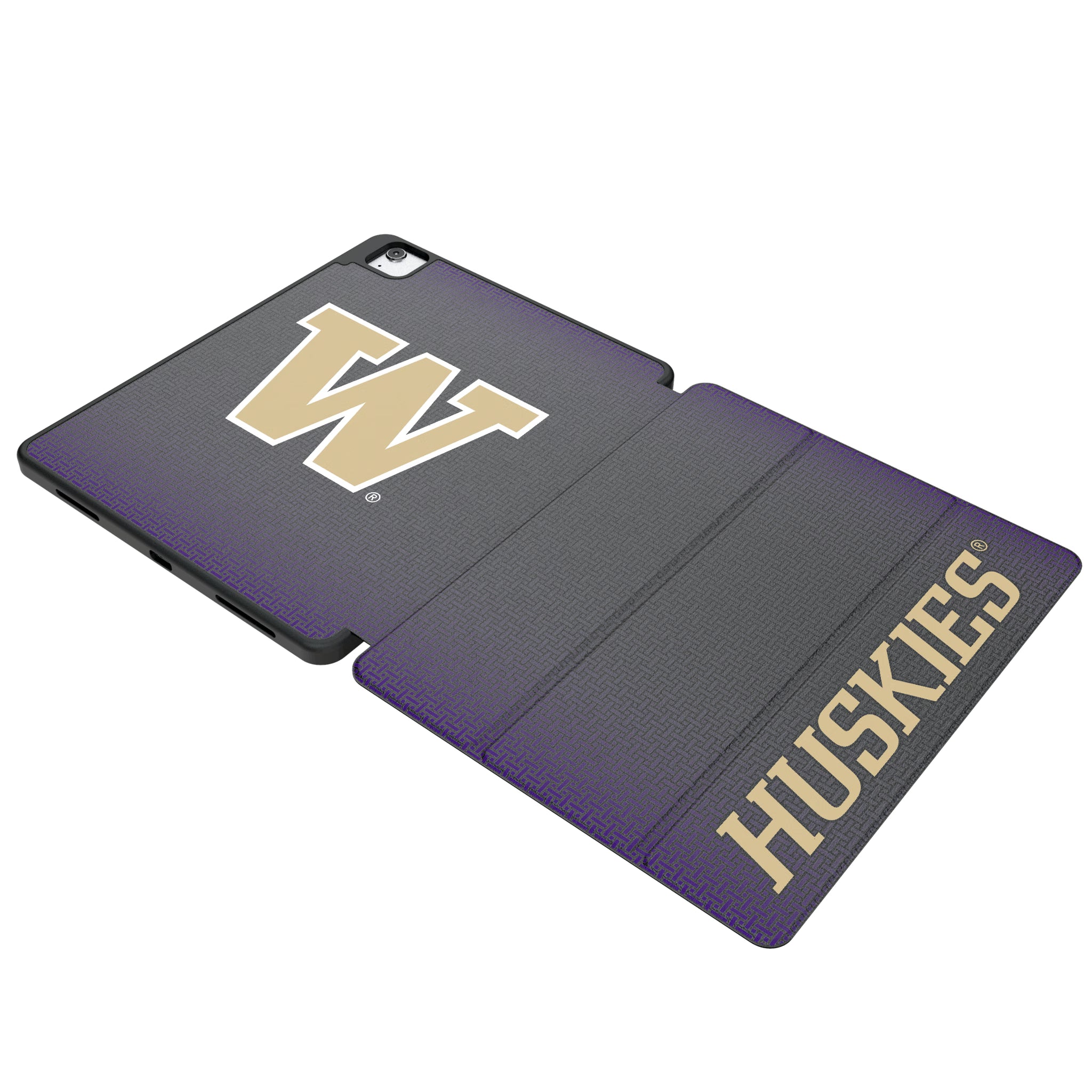 University of Washington Huskies Linen iPad Tablet Case for Apple iPad