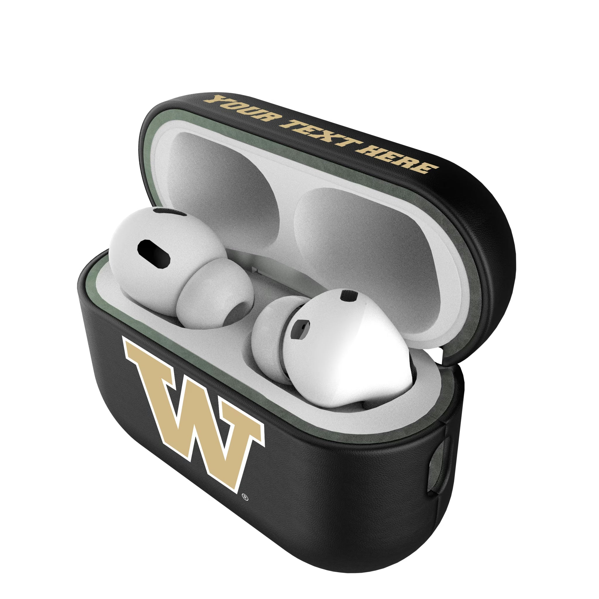 University of Washington Huskies Personalized Insignia AirPods AirPod Case Cover#Device_AirPods Pro 2nd Gen