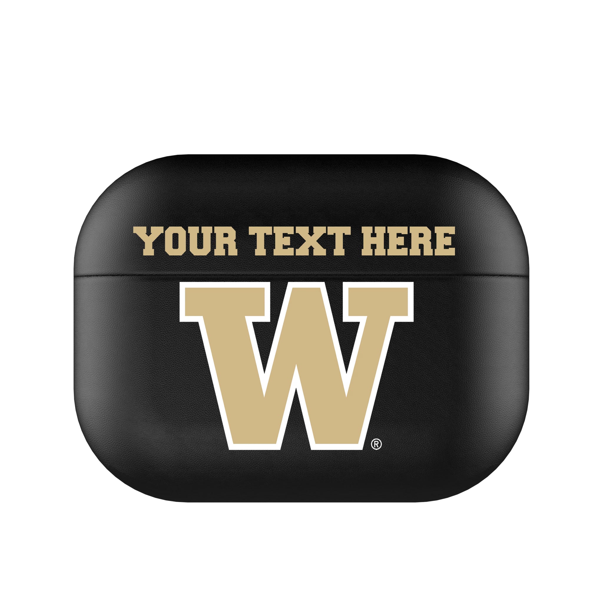 University of Washington Huskies Personalized Insignia AirPods AirPod Case Cover#Device_AirPods Pro 2nd Gen