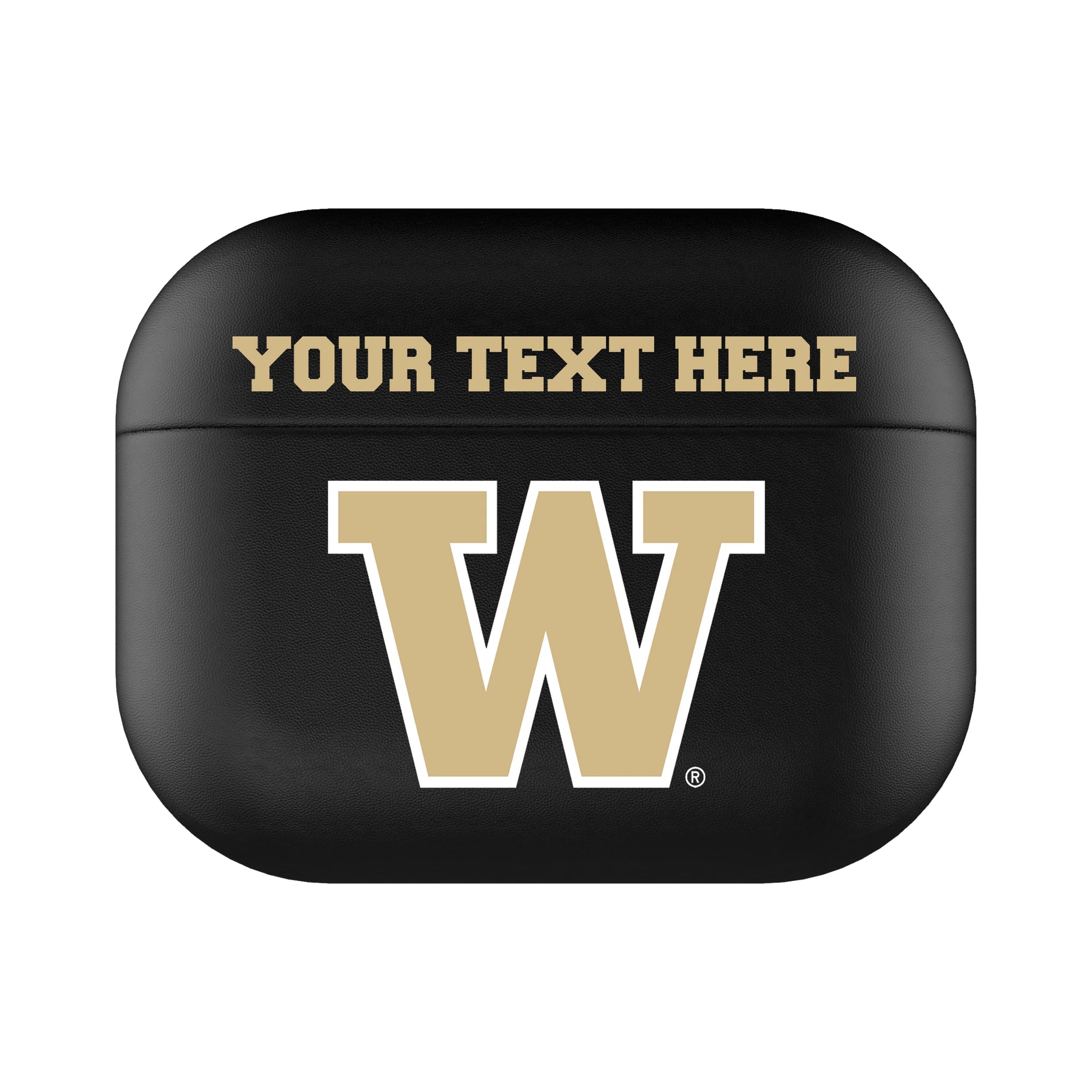 University of Washington Huskies Personalized Insignia AirPods AirPod Case Cover#Device_AirPods Pro 3