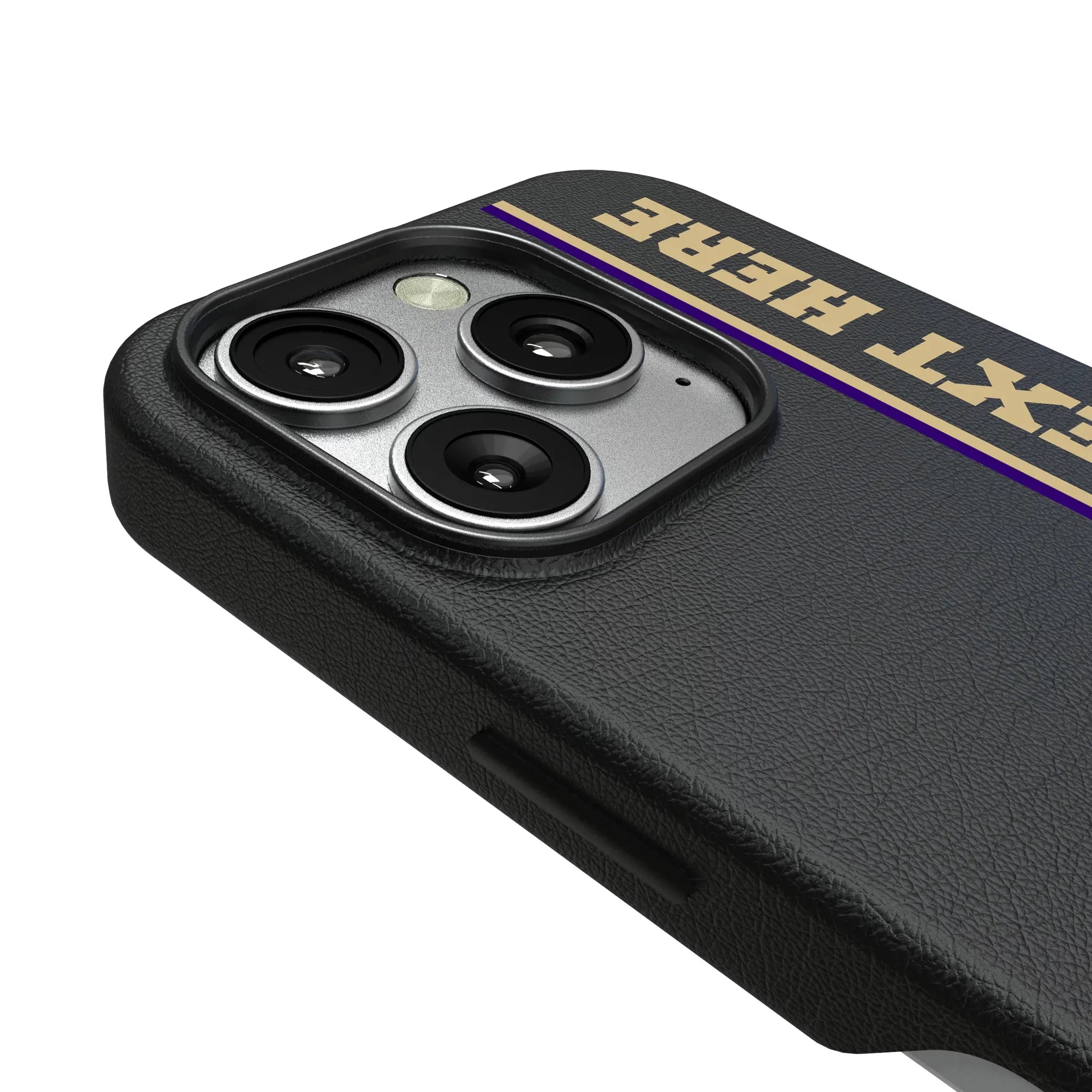 University of Washington Huskies Personalized Sidebard iPhone MagSafe Compatible Phone Case for Apple iPhone - Detail
