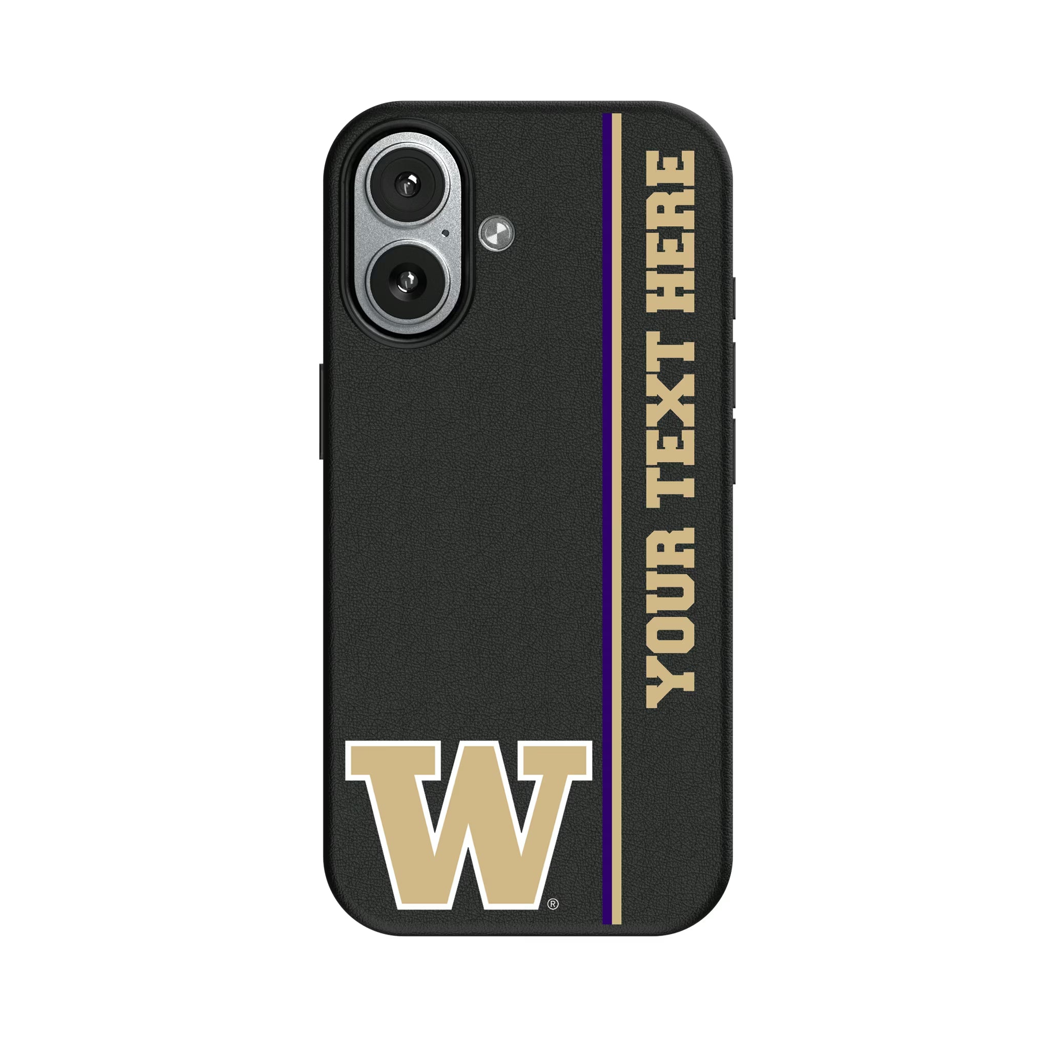 University of Washington Huskies Personalized Sidebard iPhone MagSafe Compatible Phone Case for Apple iPhone#Device_iPhone 17
