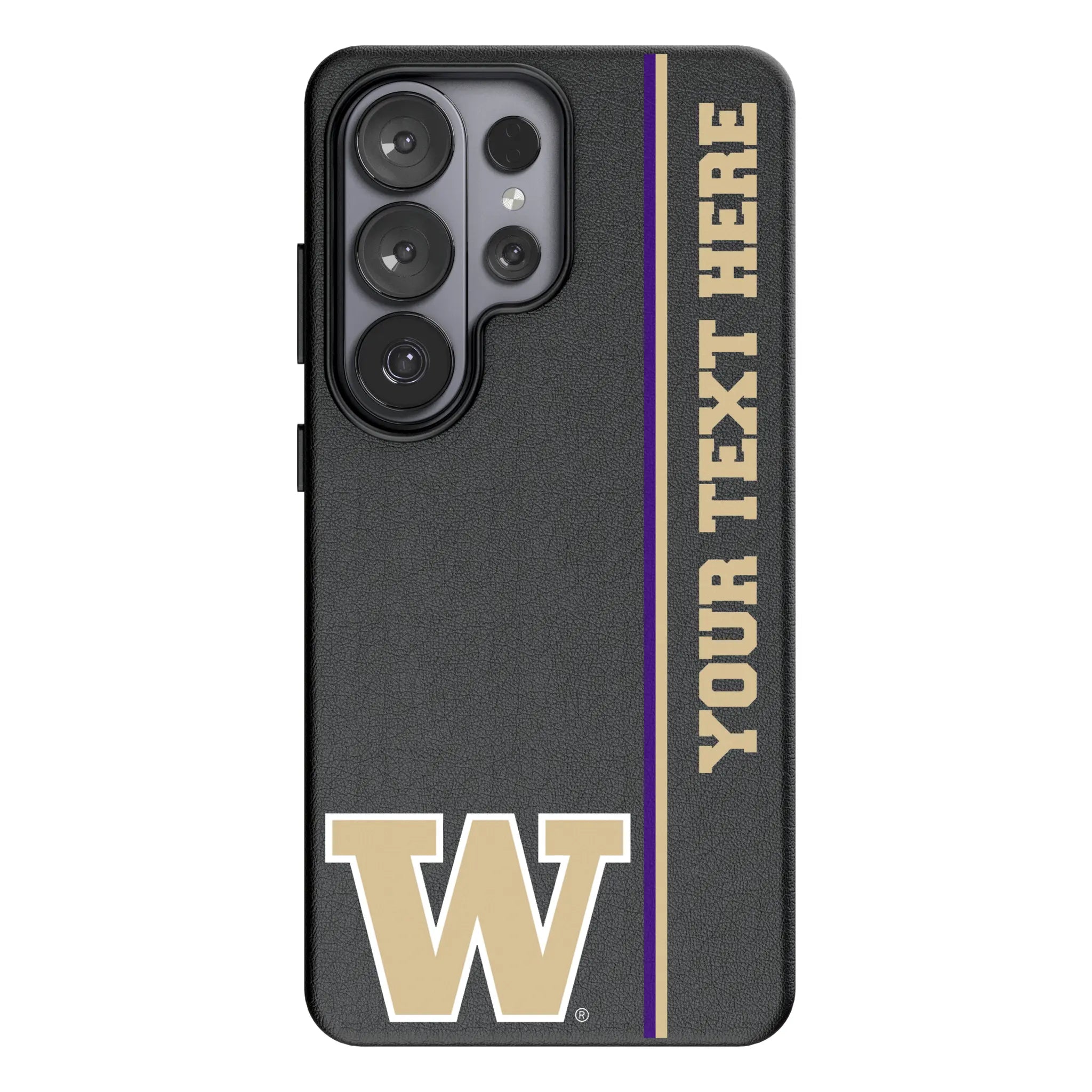 University of Washington Huskies Personalized Sidebard Galaxy MagSafe Compatible Phone Case for Samsung Galaxy#Device_Galaxy S26 Ultra