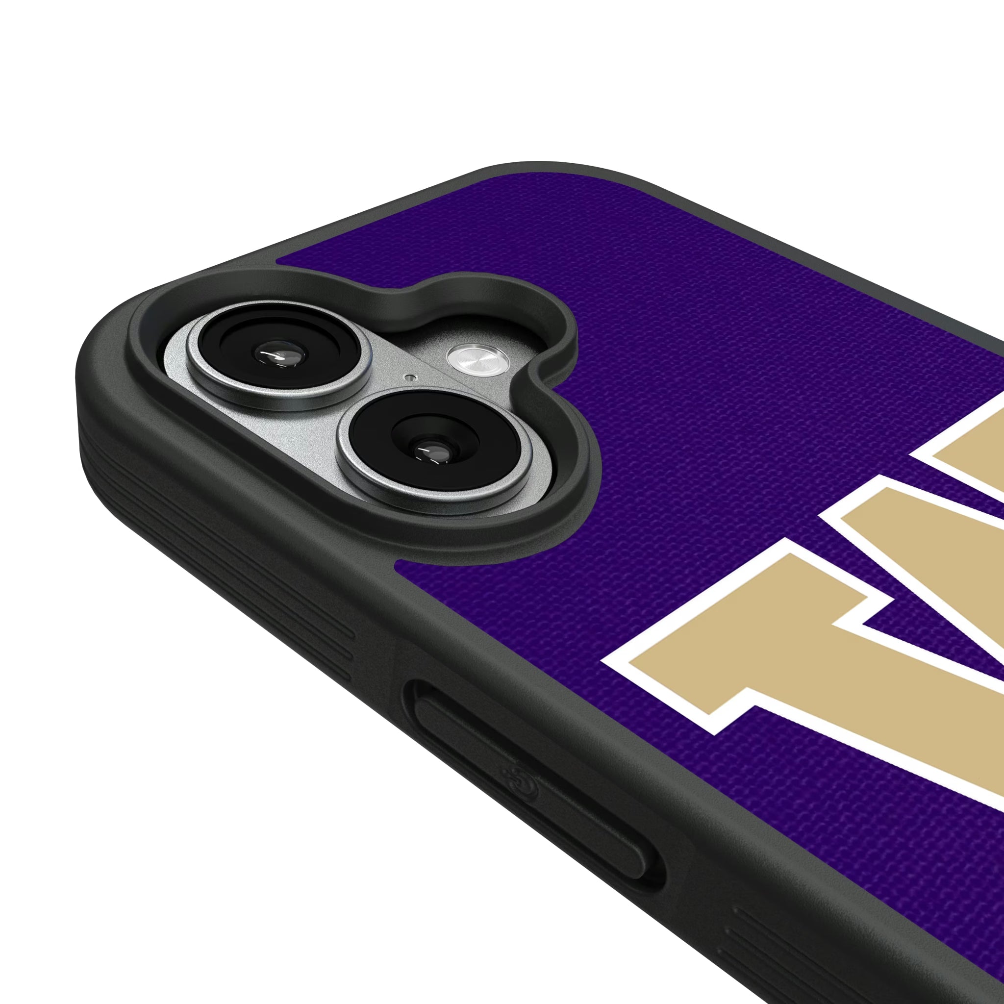 University of Washington Huskies Personalized Stripe iPhone Bump Phone Case for Apple iPhone - Detail#Device_iPhone 17