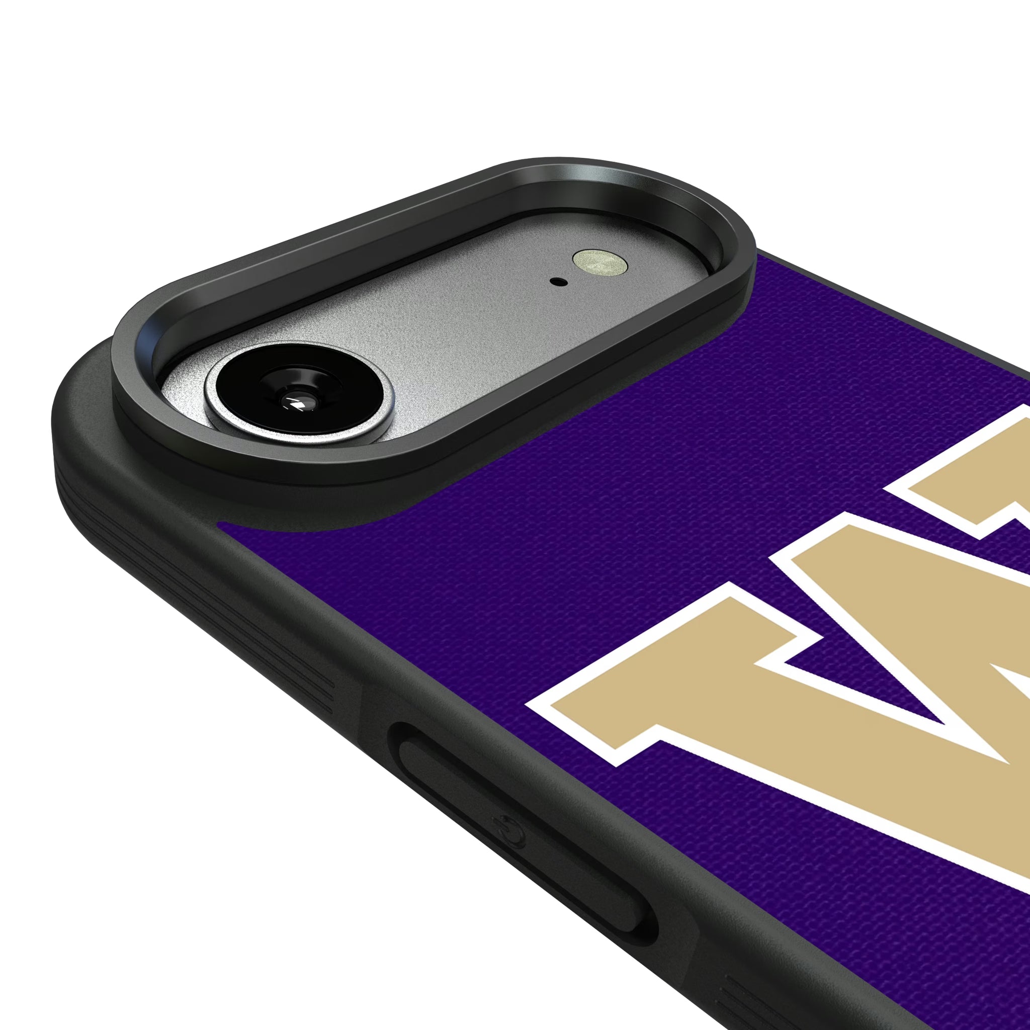 University of Washington Huskies Personalized Stripe iPhone Bump Phone Case for Apple iPhone - Detail#Device_iPhone Air
