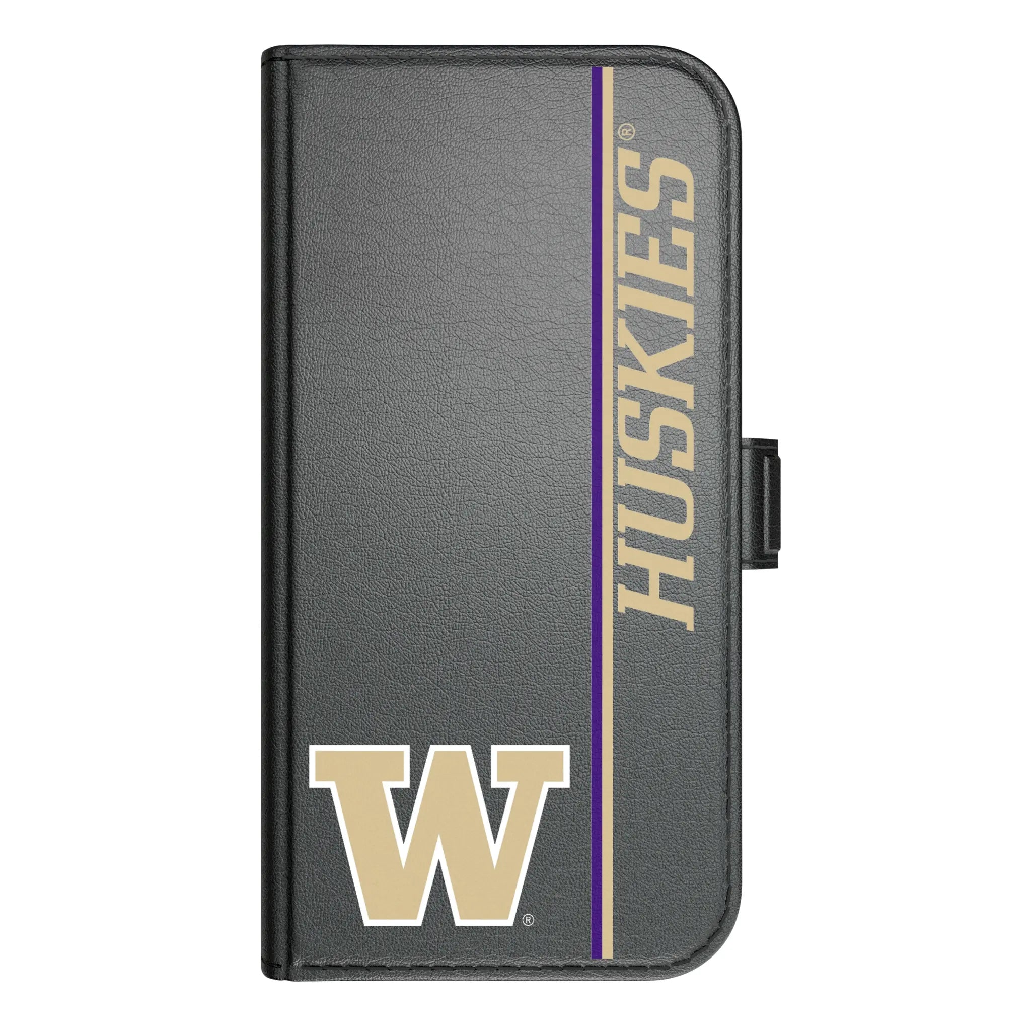 University of Washington Huskies Sidebar iPhone Folio Phone Case for Apple iPhone#Device_iPhone 17