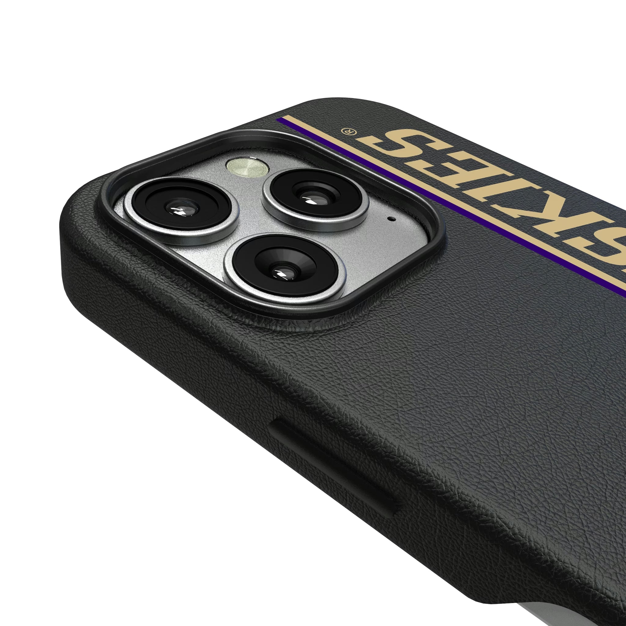 University of Washington Huskies Sidebar iPhone MagSafe Compatible Phone Case for Apple iPhone - Detail