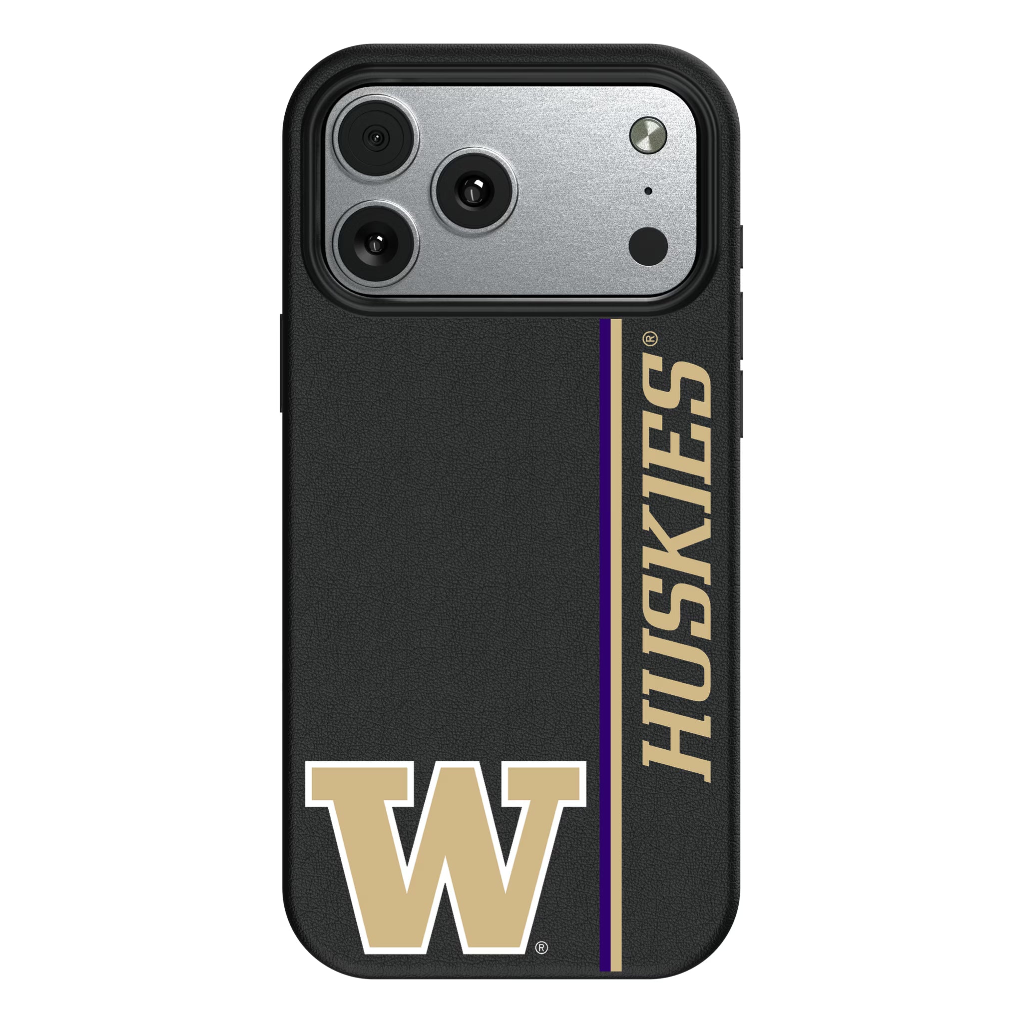 University of Washington Huskies Sidebar iPhone MagSafe Compatible Phone Case for Apple iPhone#Device_iPhone 17 Pro Max