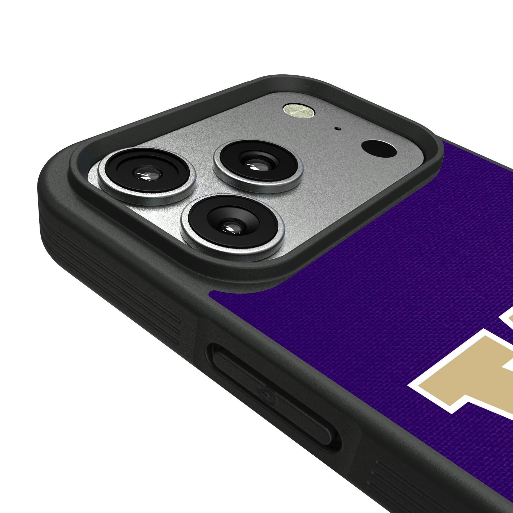 University of Washington Huskies Solid iPhone Bump Phone Case for Apple iPhone - Detail#Device_iPhone 17 Pro
