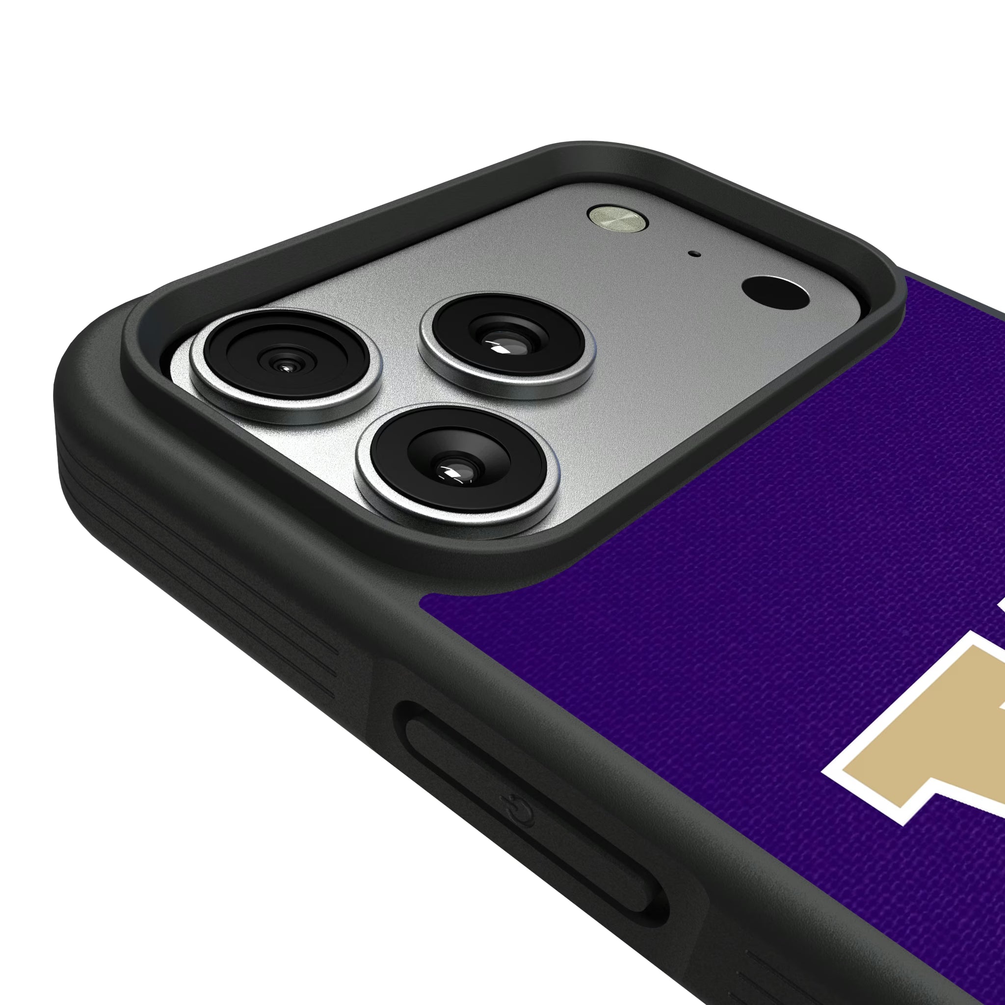 University of Washington Huskies Solid iPhone Bump Phone Case for Apple iPhone - Detail#Device_iPhone 17 Pro Max