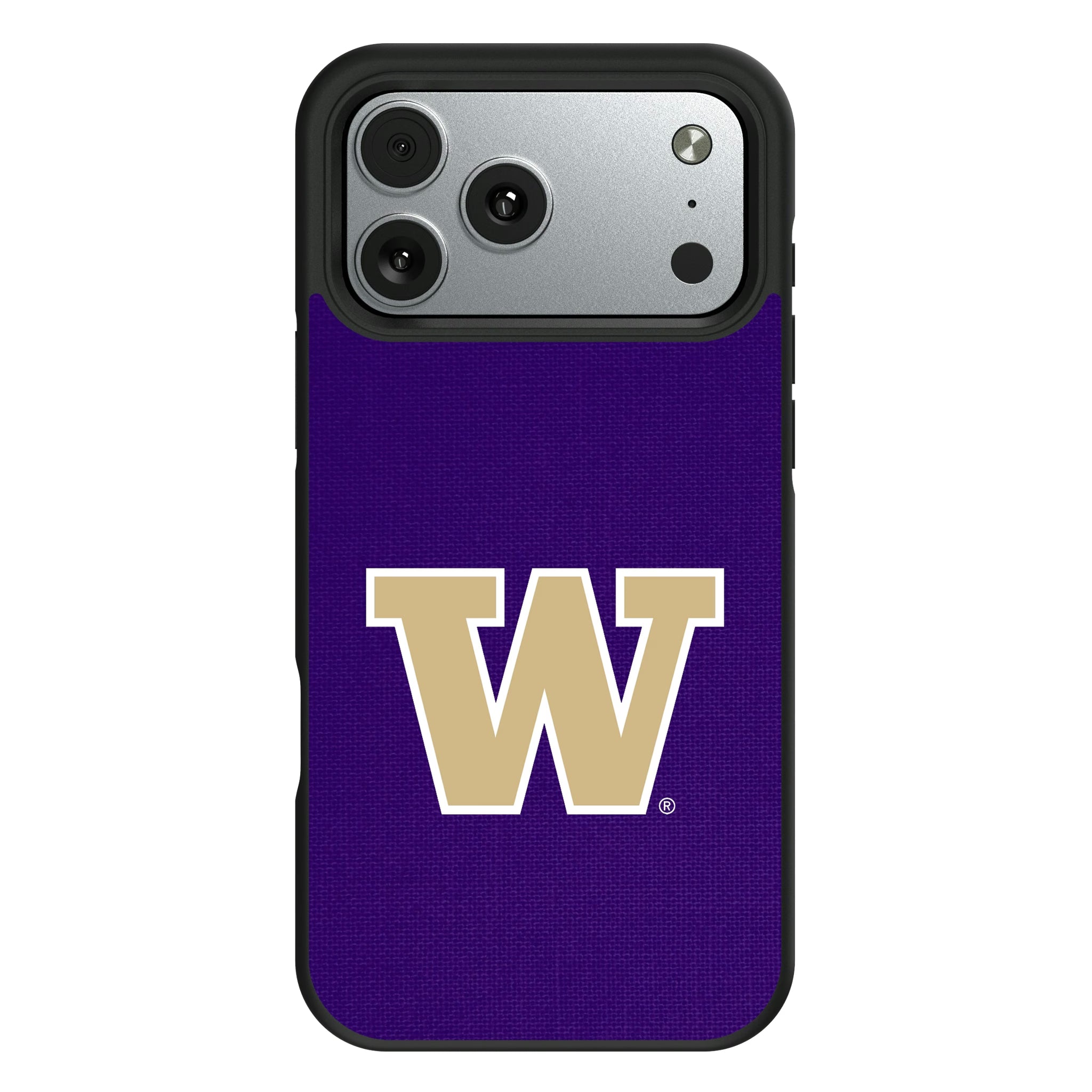 University of Washington Huskies Solid iPhone Bump Phone Case for Apple iPhone#Device_iPhone 17 Pro Max
