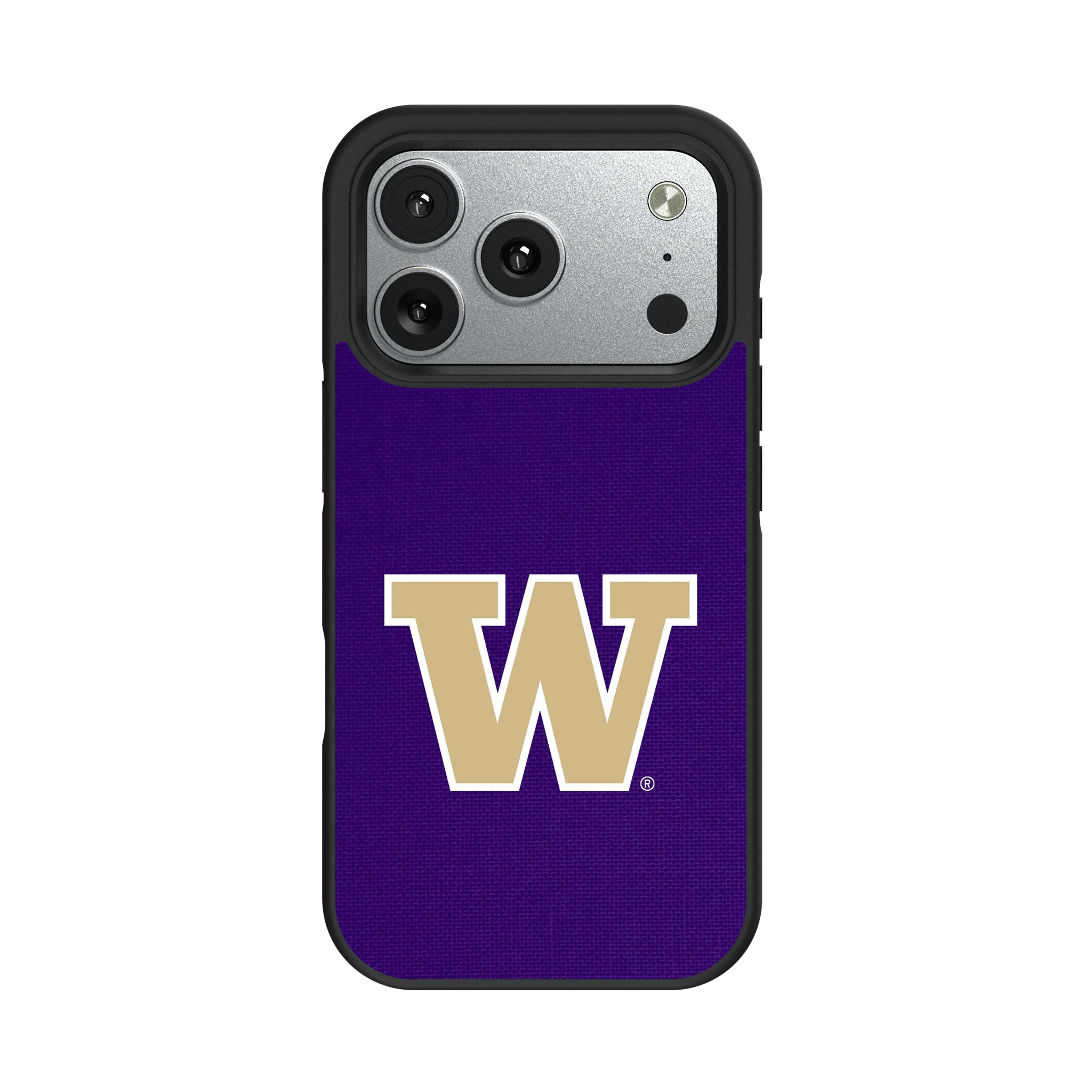 University of Washington Huskies Solid iPhone Bump Phone Case for Apple iPhone#Device_iPhone 17 Pro