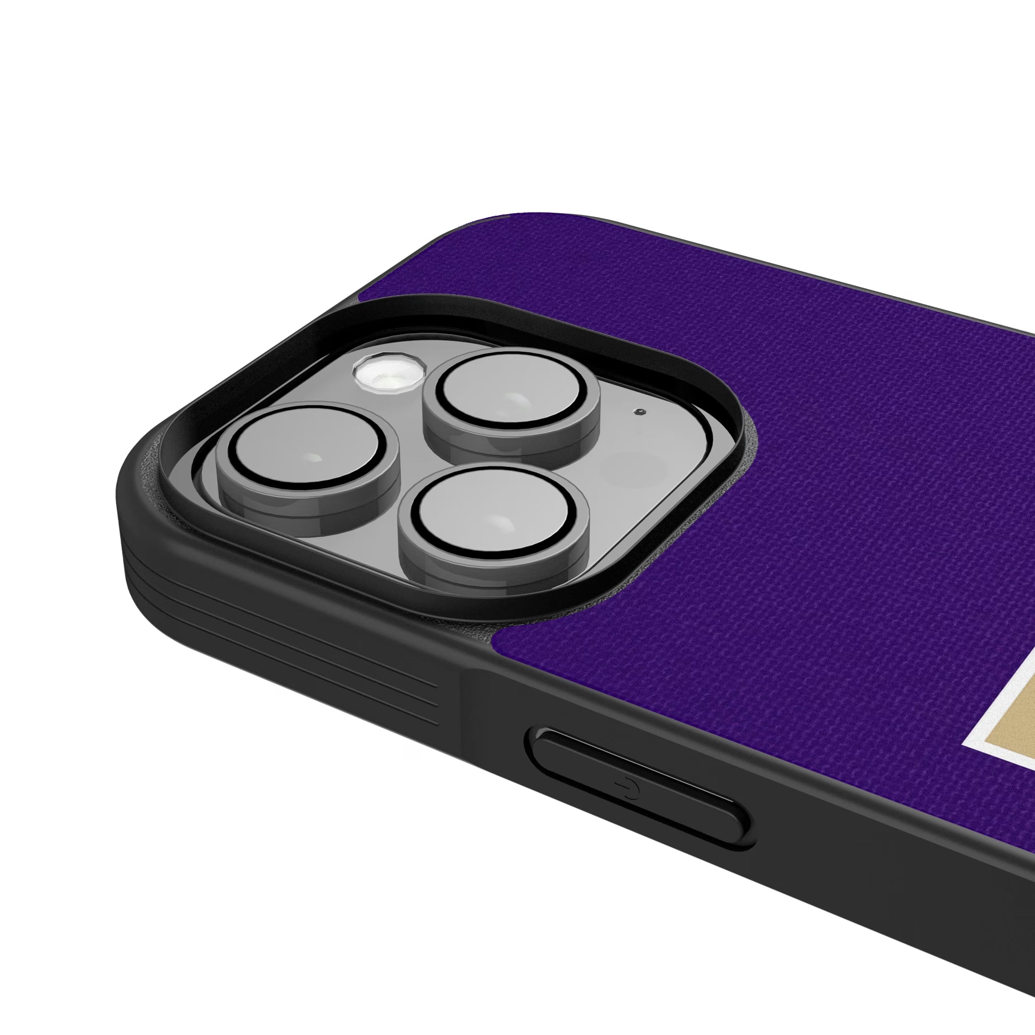 University of Washington Huskies Solid iPhone Bump Phone Case for Apple iPhone - Detail