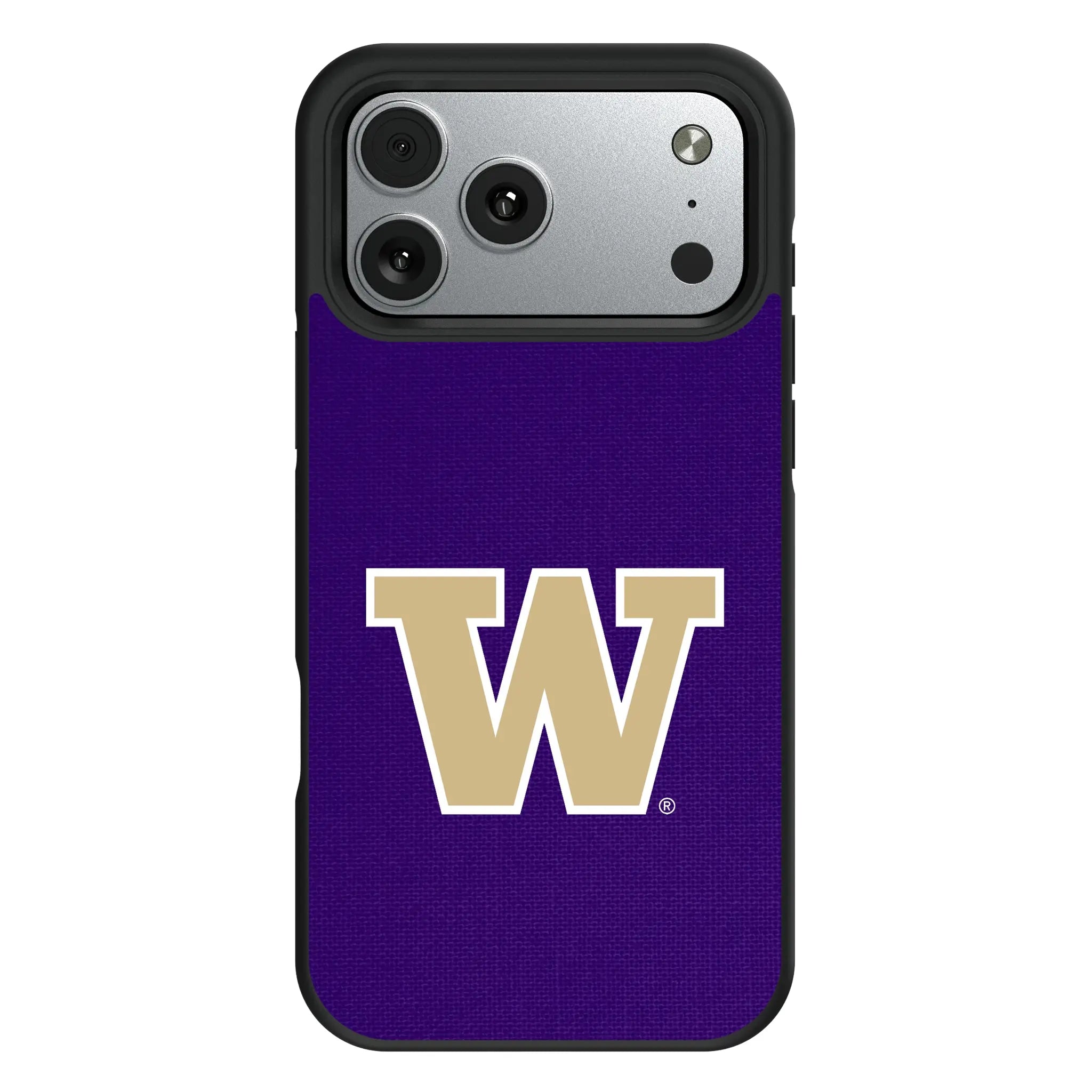 University of Washington Huskies Solid iPhone Bump Phone Case for Apple iPhone#Device_iPhone 17 Pro Max