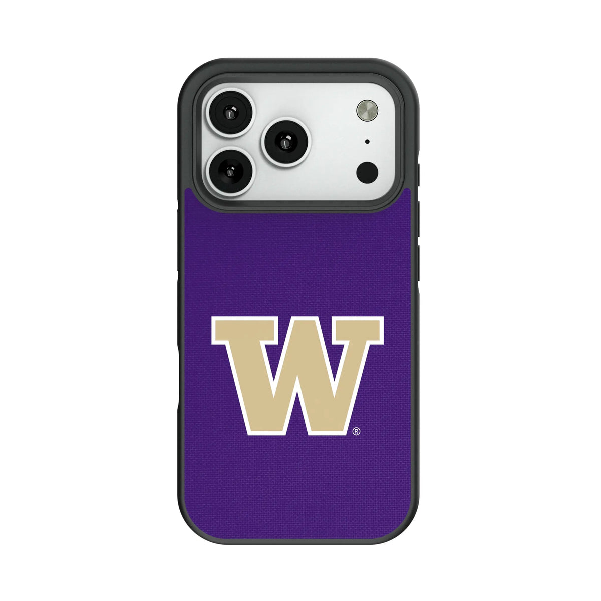 University of Washington Huskies Solid Bump Phone Case for Apple iPhone