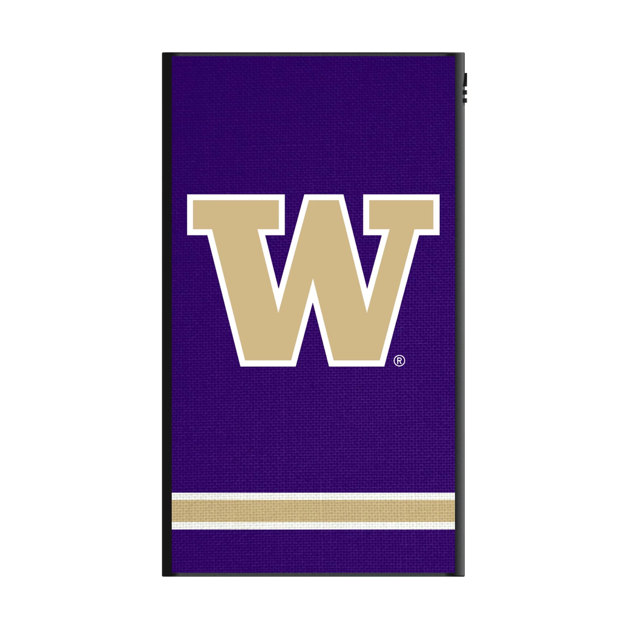University of Washington Huskies Stripe 5000mAh Flat Powerbank