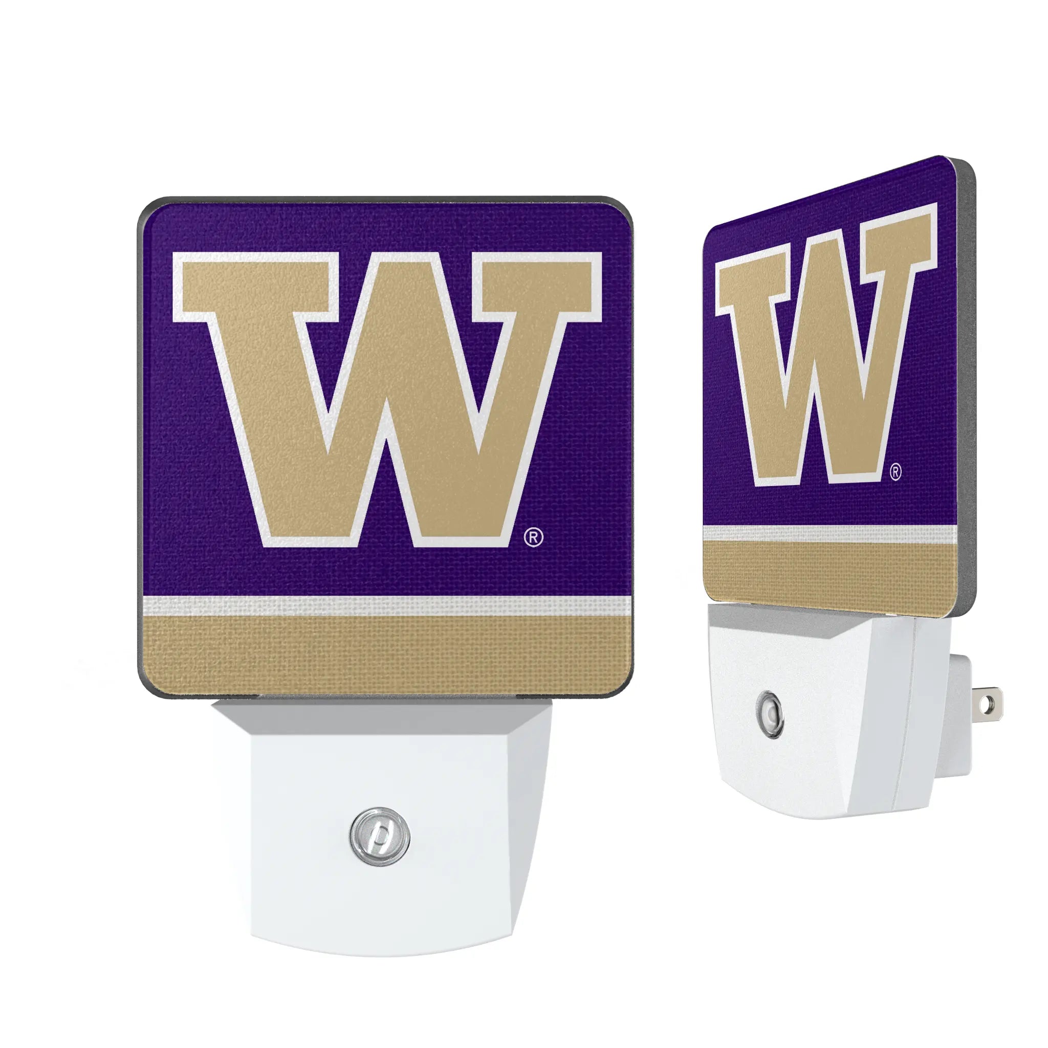 University of Washington Huskies Stripe Night Light 2-Pack