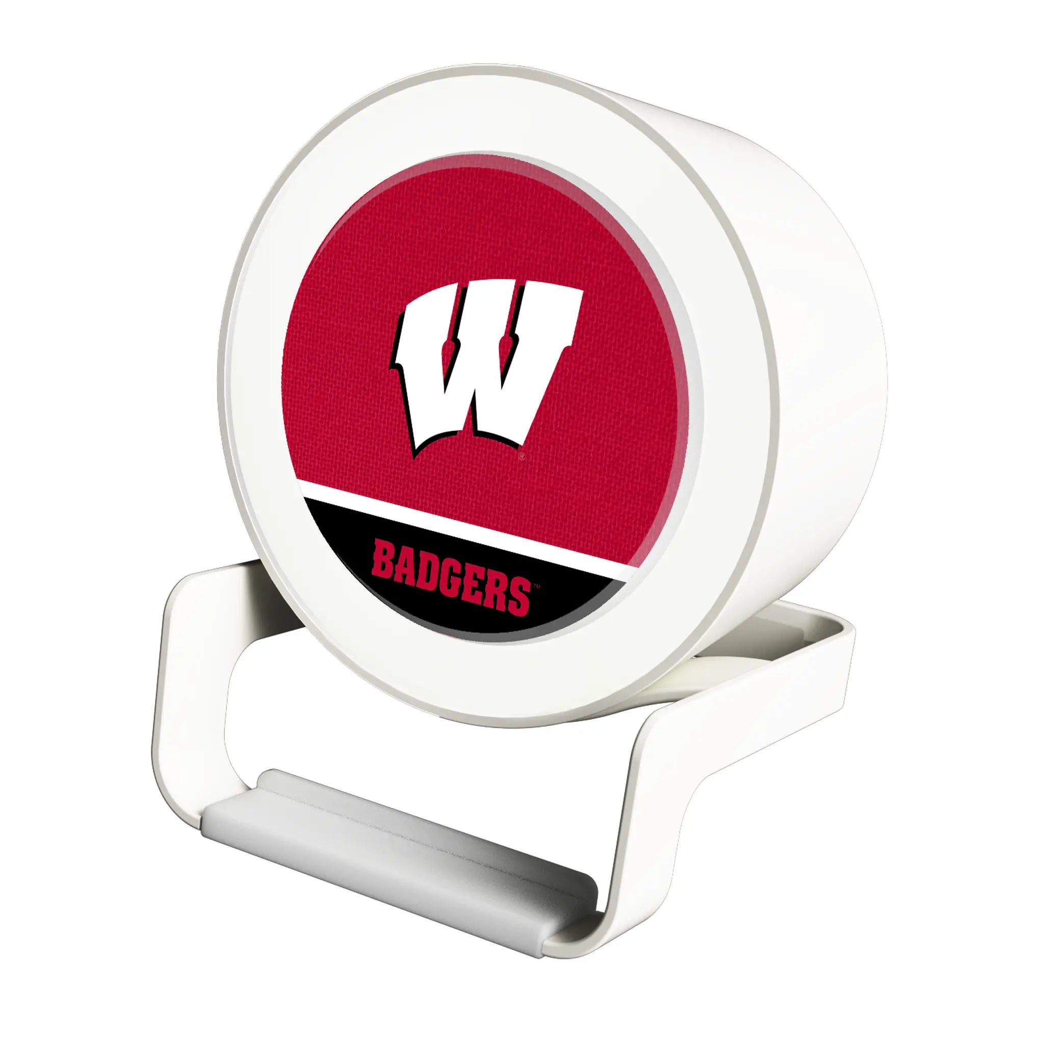 University of Wisconsin Badgers Endzone Solid Night Light Charger and Bluetooth Speaker