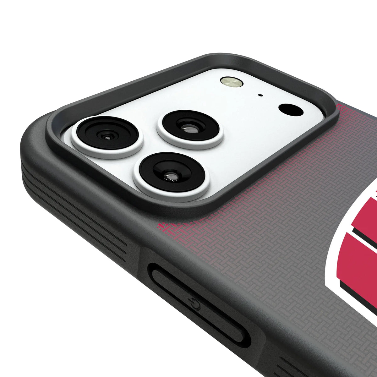 University of Wisconsin Badgers Linen iPhone Bump Phone Case for Apple iPhone - Detail#Device_iPhone 18 Pro Max