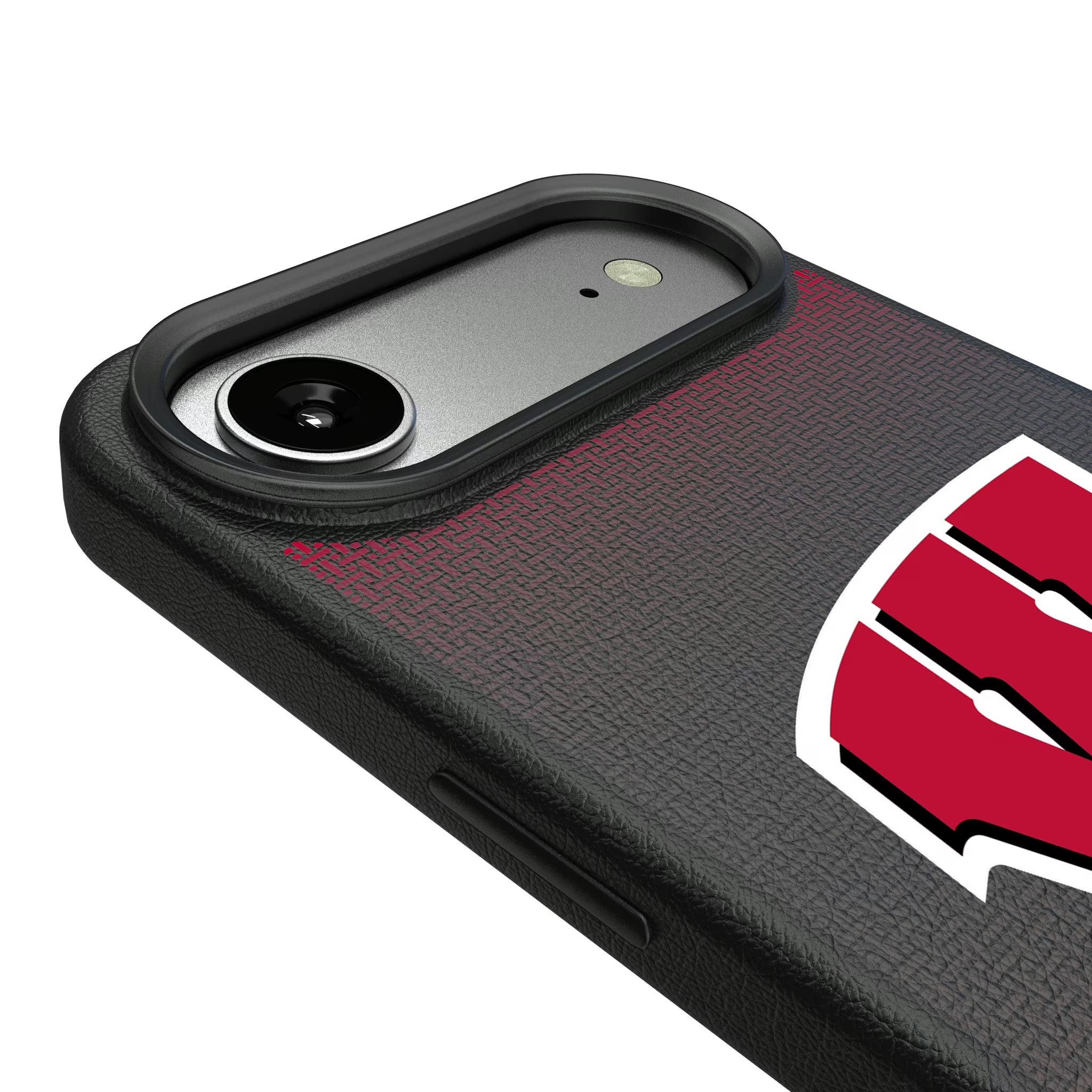 University of Wisconsin Badgers Linen iPhone MagSafe Compatible Phone Case for Apple iPhone - Detail#Device_iPhone Air