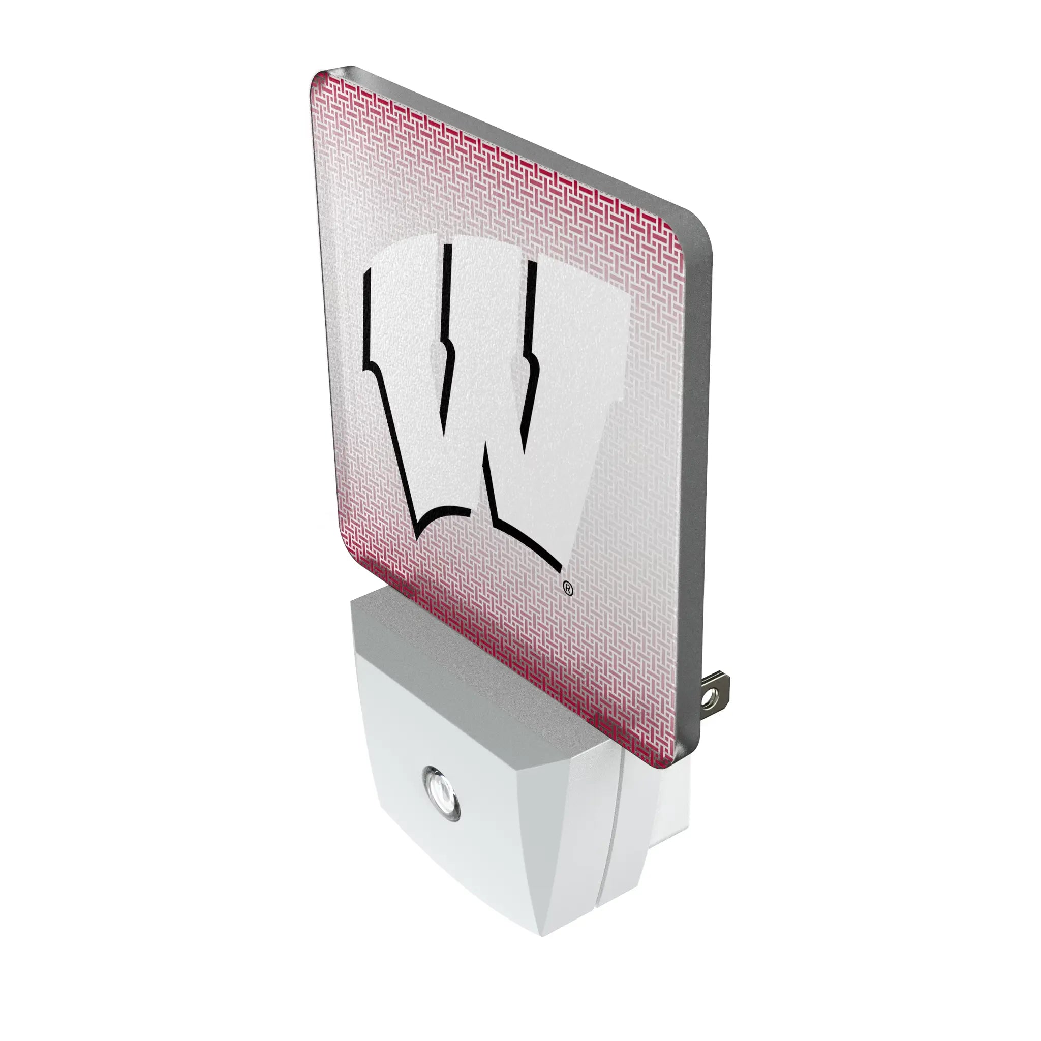 University of Wisconsin Badgers Linen Night Light 2-Pack - Isometric View