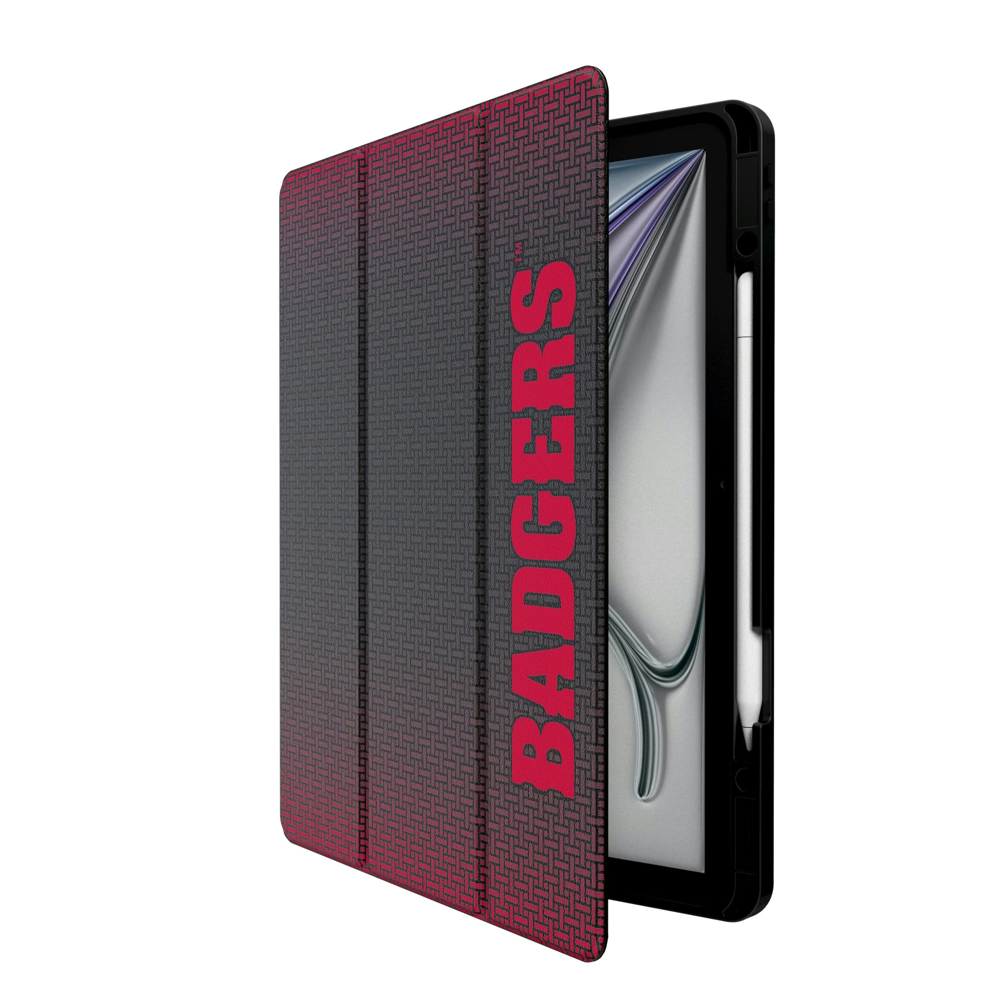 University of Wisconsin Badgers Linen iPad Tablet Case for Apple iPad