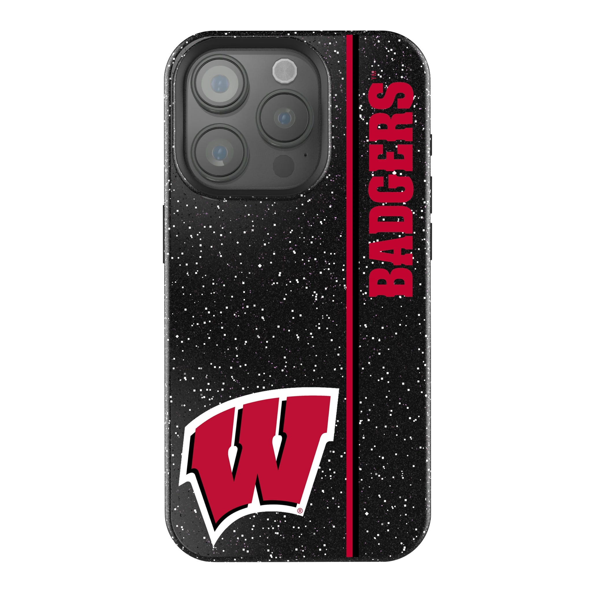 University of Wisconsin Badgers Sidebar iPhone Bling Phone Case for Apple iPhone