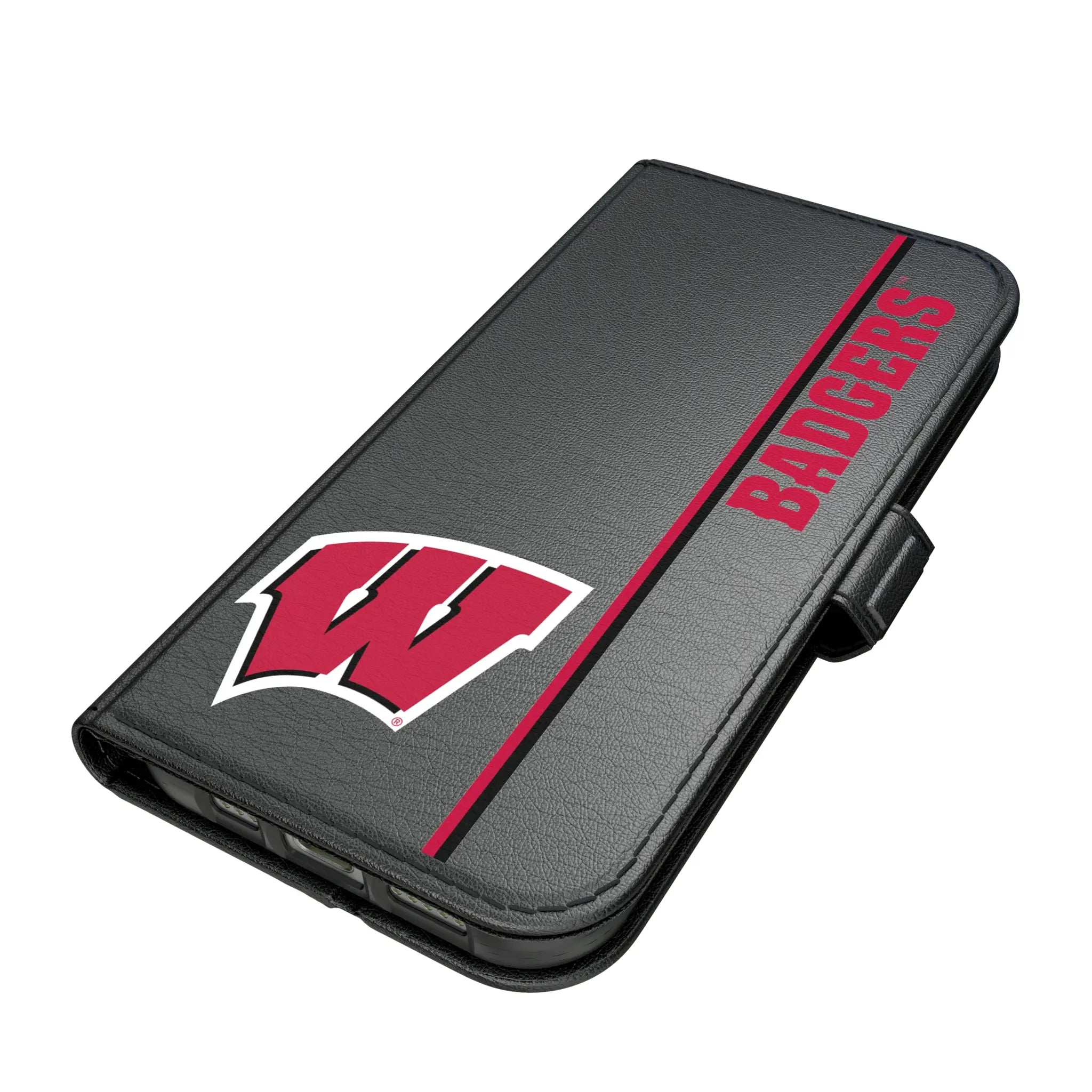 University of Wisconsin Badgers Sidebar iPhone Folio Phone Case for Apple iPhone#Device_iPhone 17
