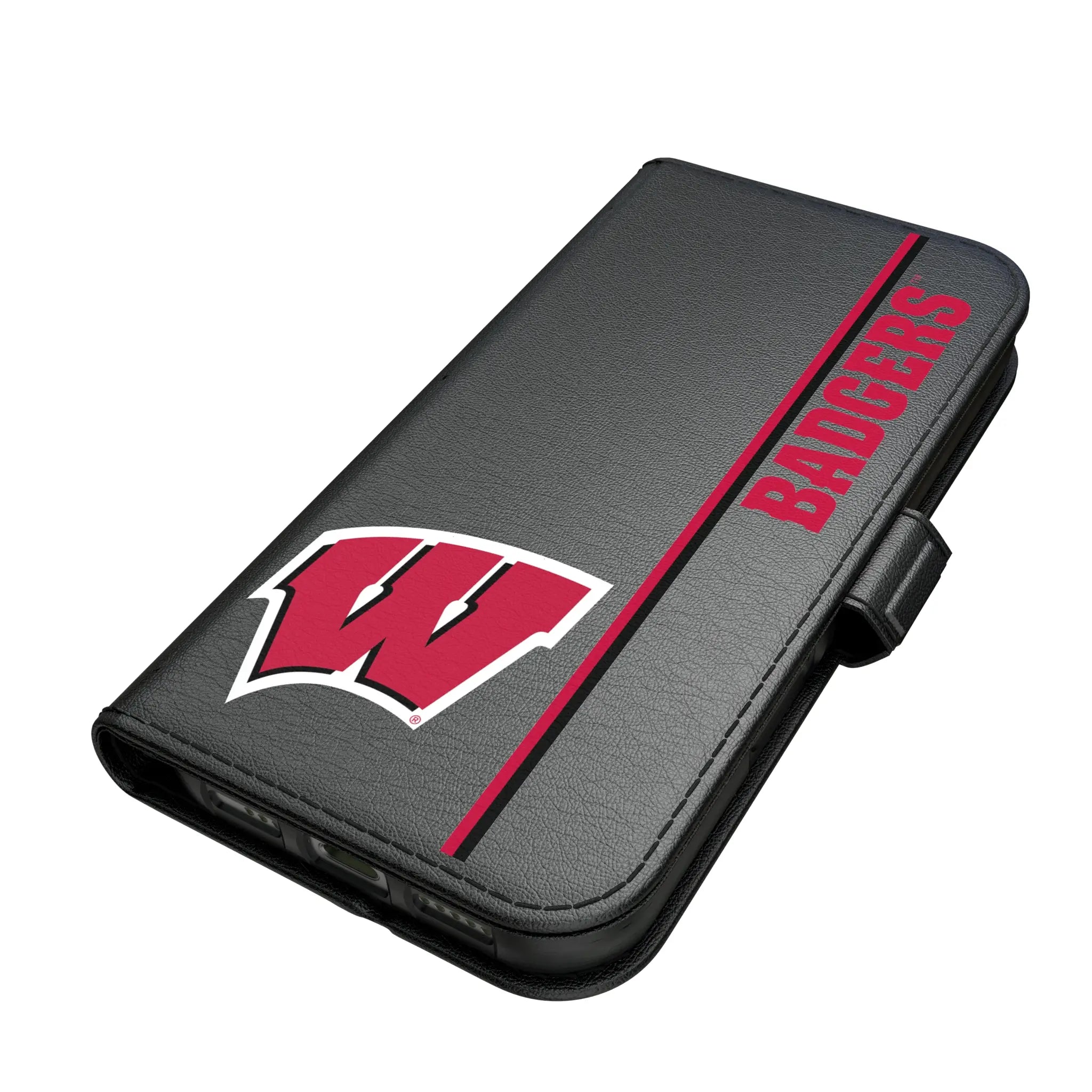 University of Wisconsin Badgers Sidebar iPhone Folio Phone Case for Apple iPhone#Device_iPhone 17 Pro