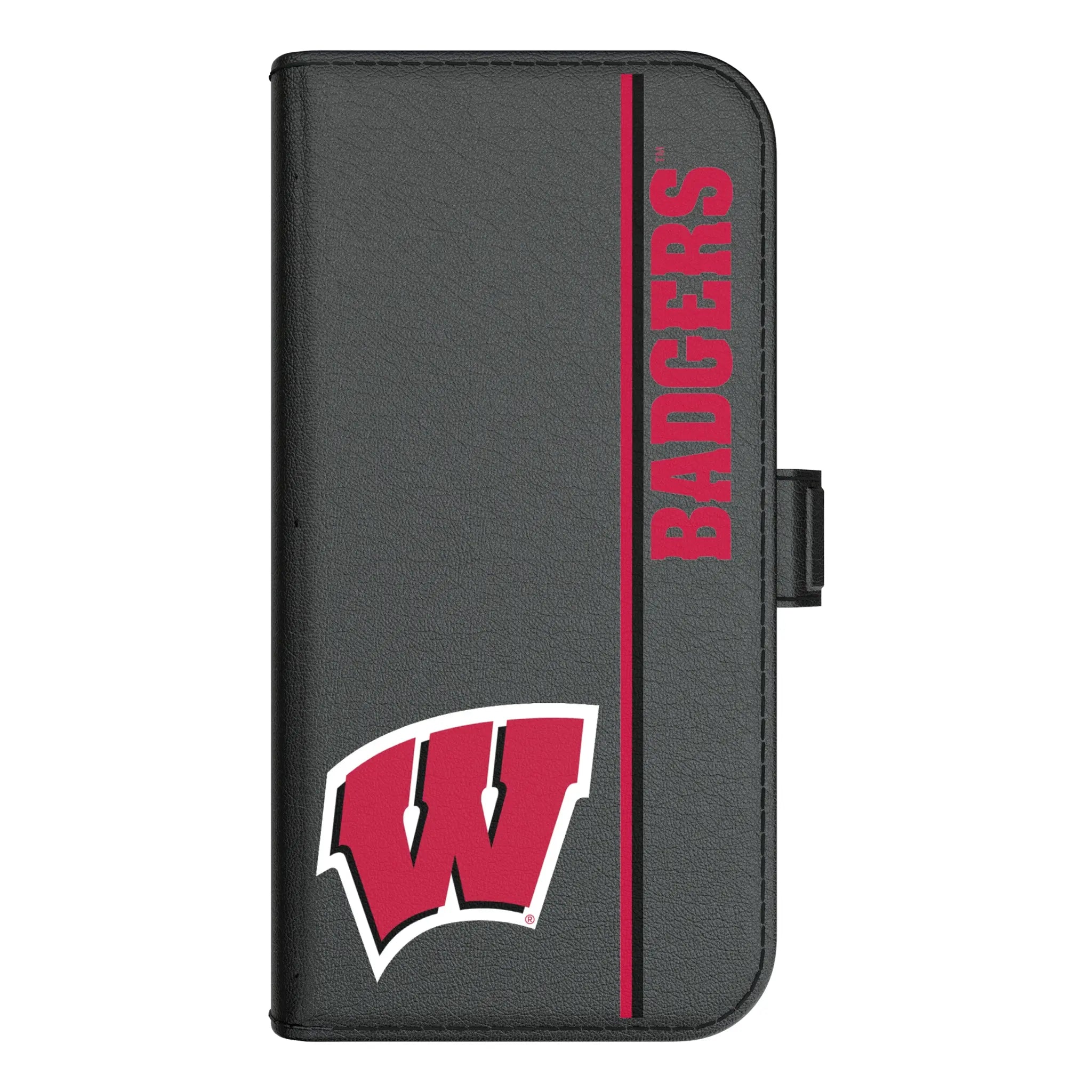 University of Wisconsin Badgers Sidebar iPhone Folio Phone Case for Apple iPhone#Device_iPhone 17 Pro