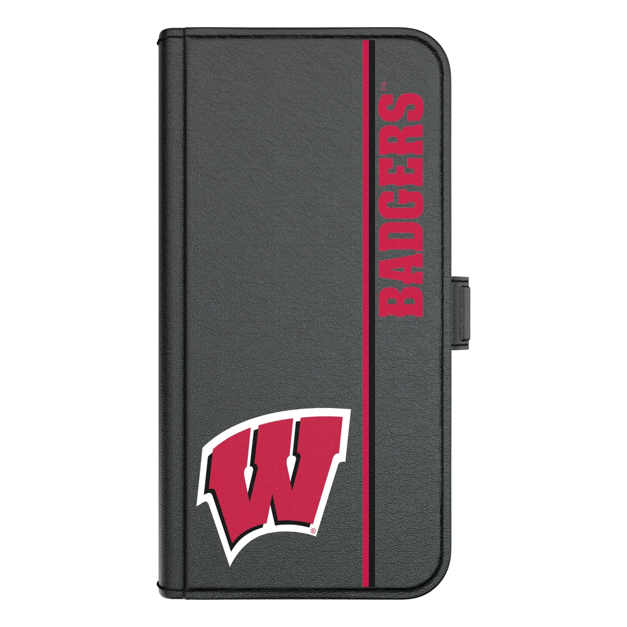 University of Wisconsin Badgers Sidebar iPhone Folio Phone Case for Apple iPhone#Device_iPhone 17 Pro Max
