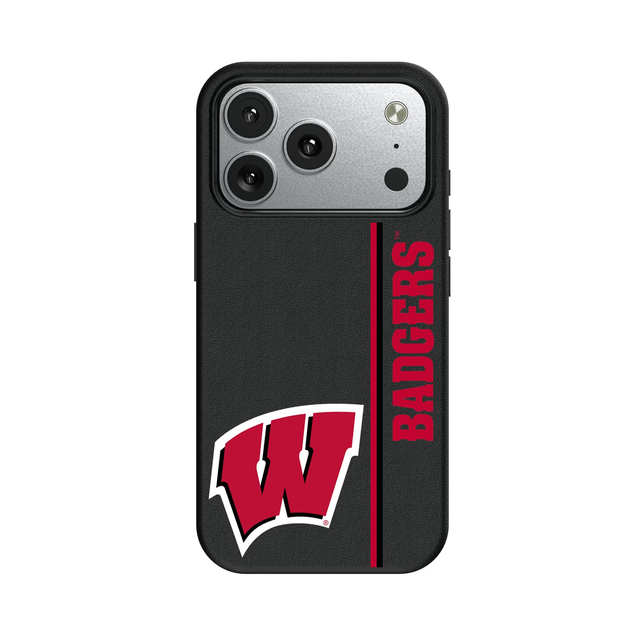 University of Wisconsin Badgers Sidebar iPhone MagSafe Compatible Phone Case for Apple iPhone#Device_iPhone 17 Pro