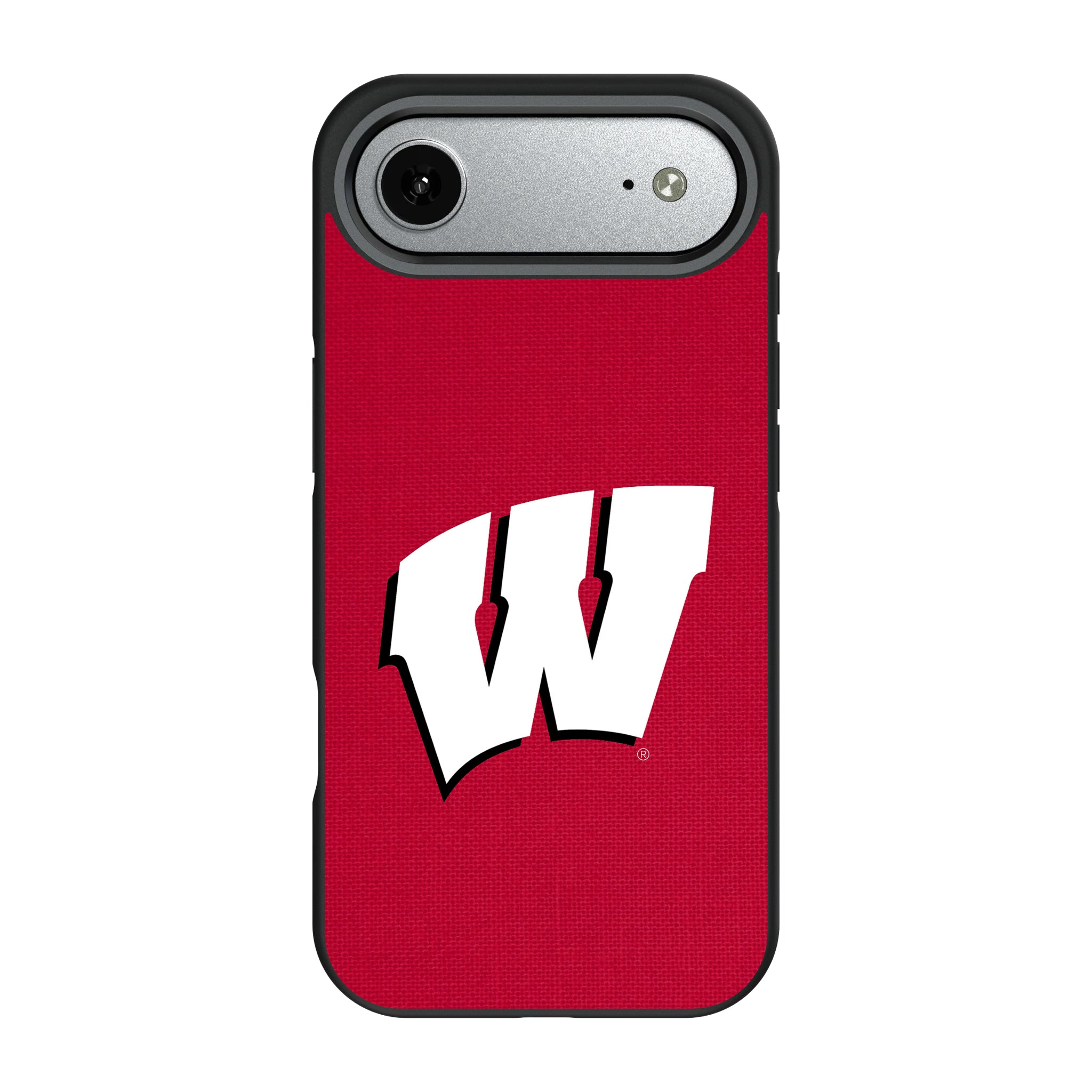 University of Wisconsin Badgers Solid iPhone Bump Phone Case for Apple iPhone#Device_iPhone Air