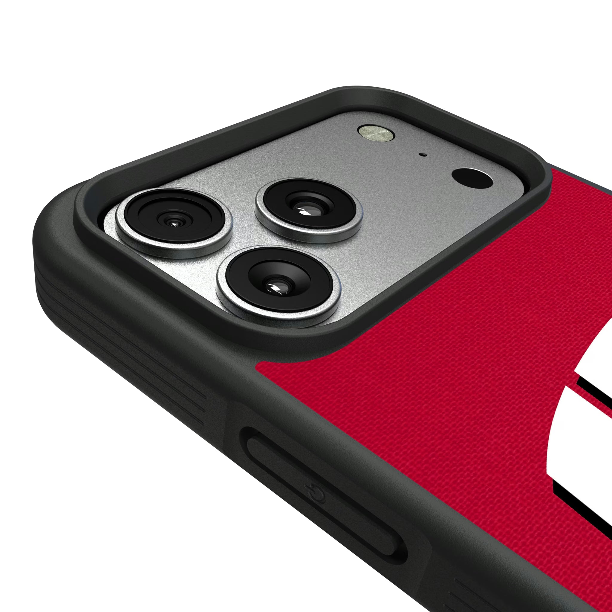University of Wisconsin Badgers Solid iPhone Bump Phone Case for Apple iPhone - Detail#Device_iPhone 17 Pro Max