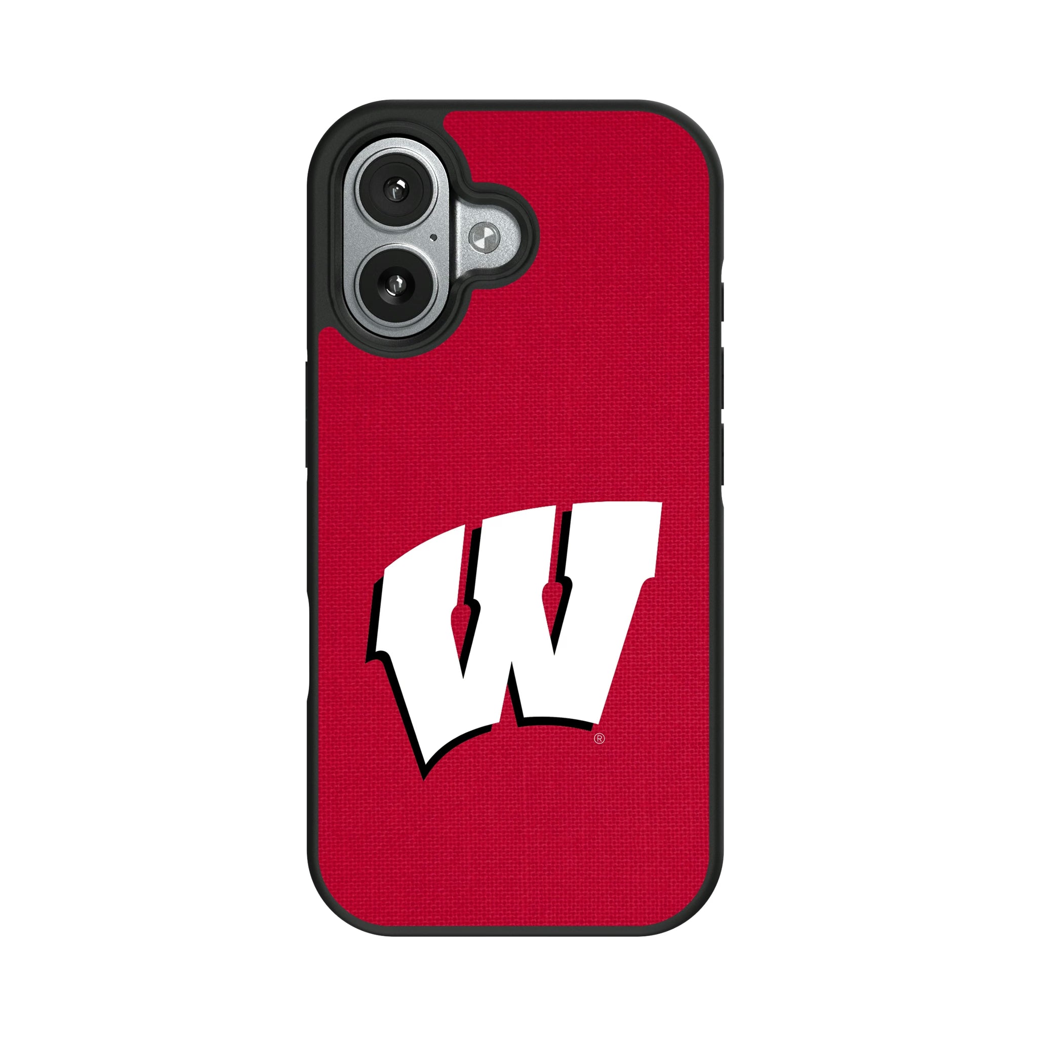 University of Wisconsin Badgers Solid iPhone Bump Phone Case for Apple iPhone#Device_iPhone 17