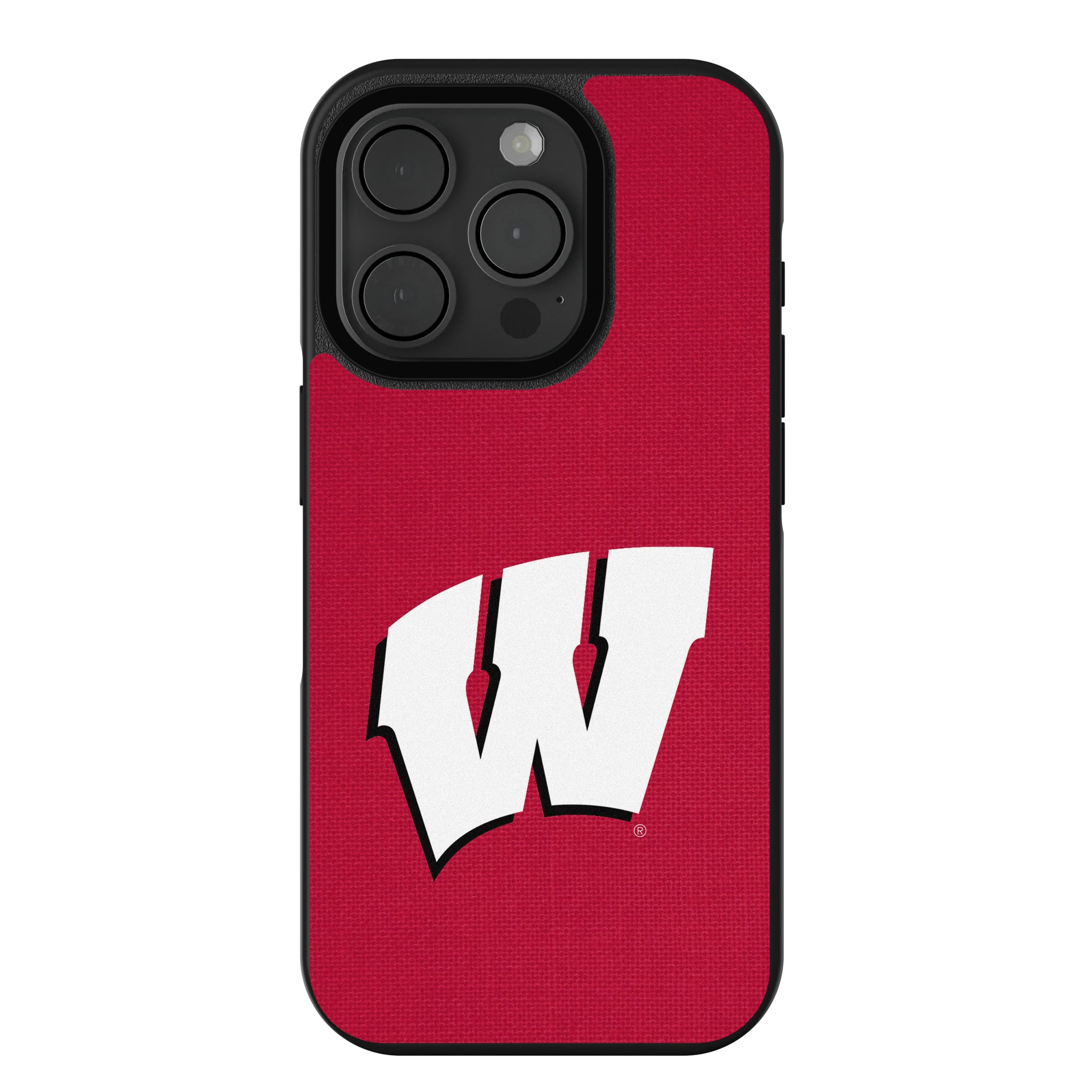 University of Wisconsin Badgers Solid iPhone Bump Phone Case for Apple iPhone