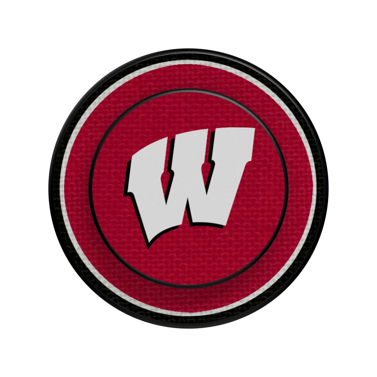 University of Wisconsin Badgers Stripe Popsockets Round Magnetic