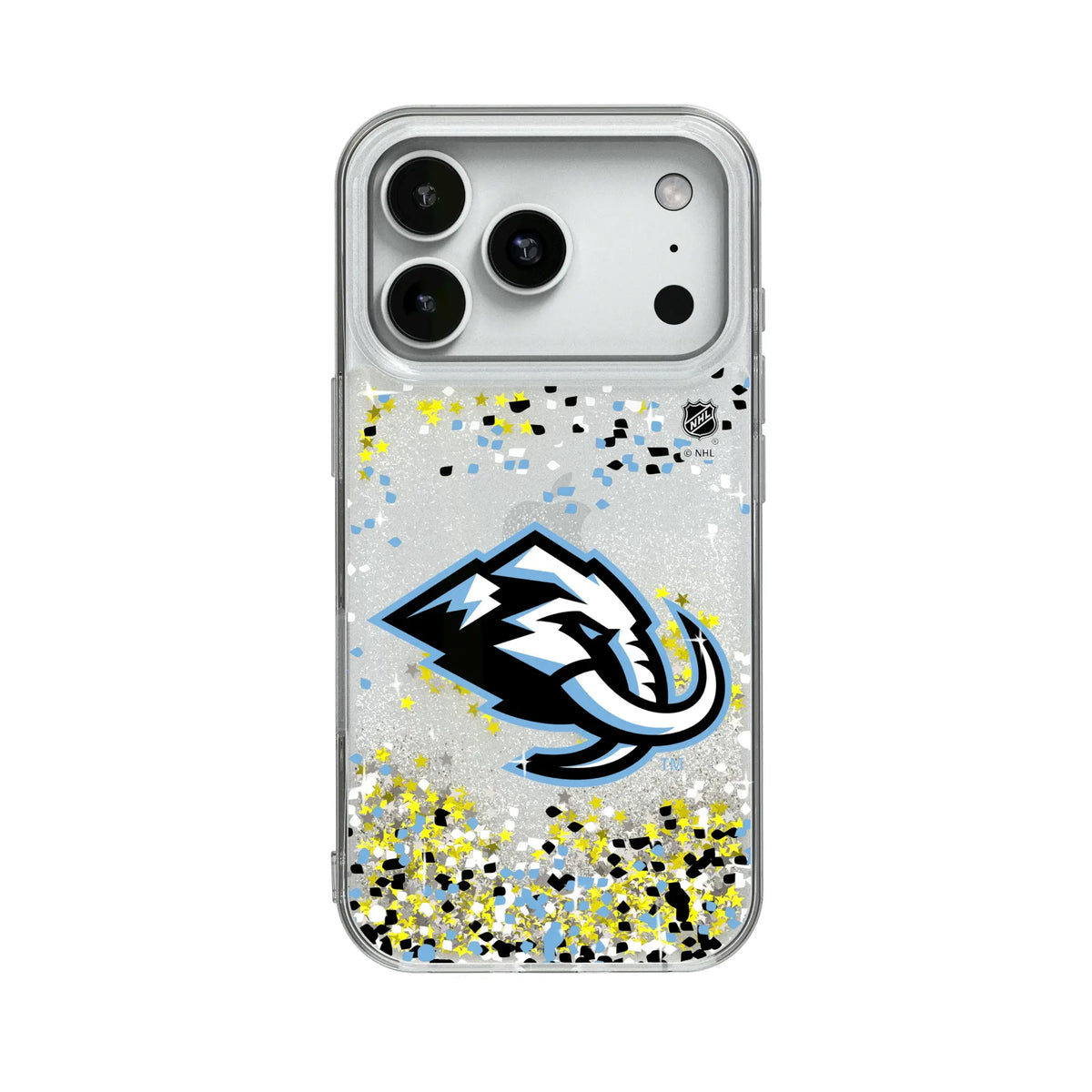 Utah Mammoth Confetti Glitter Phone Case for Apple iPhone