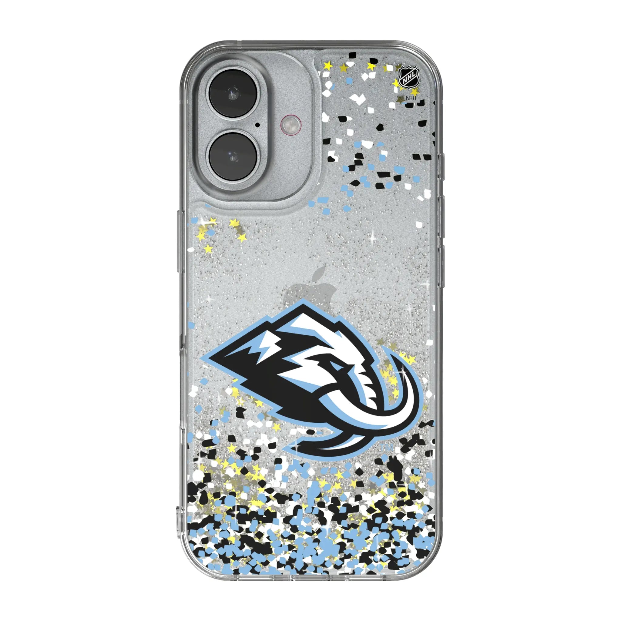 Utah Mammoth Confetti iPhone Glitter Phone Case for Apple iPhone